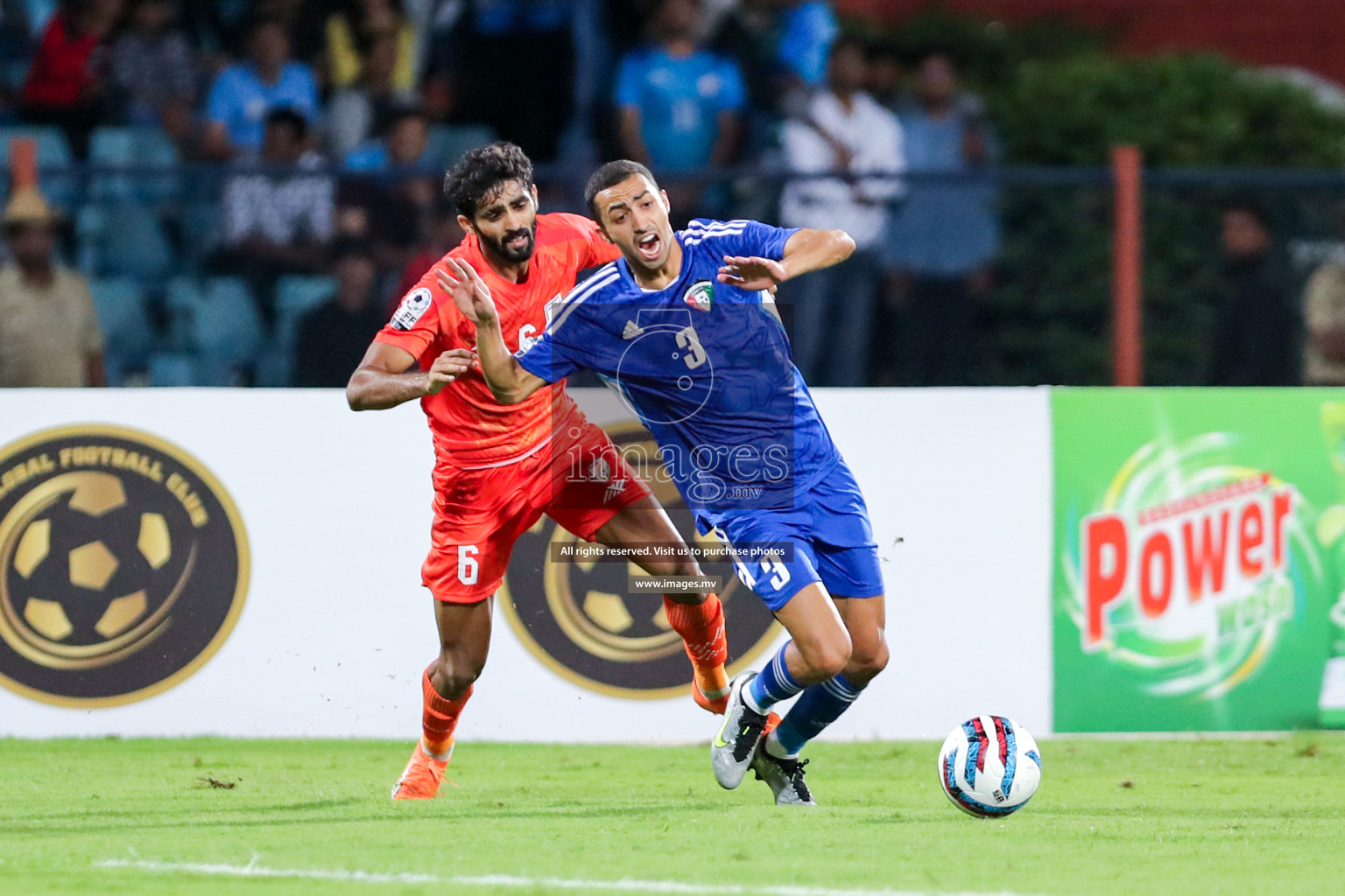 Kuwait vs India in the Final of SAFF Championship 2023 held in Sree Kanteerava Stadium, Bengaluru, India, on Tuesday, 4th July 2023. Photos: Nausham Waheed, Hassan Simah / images.mv