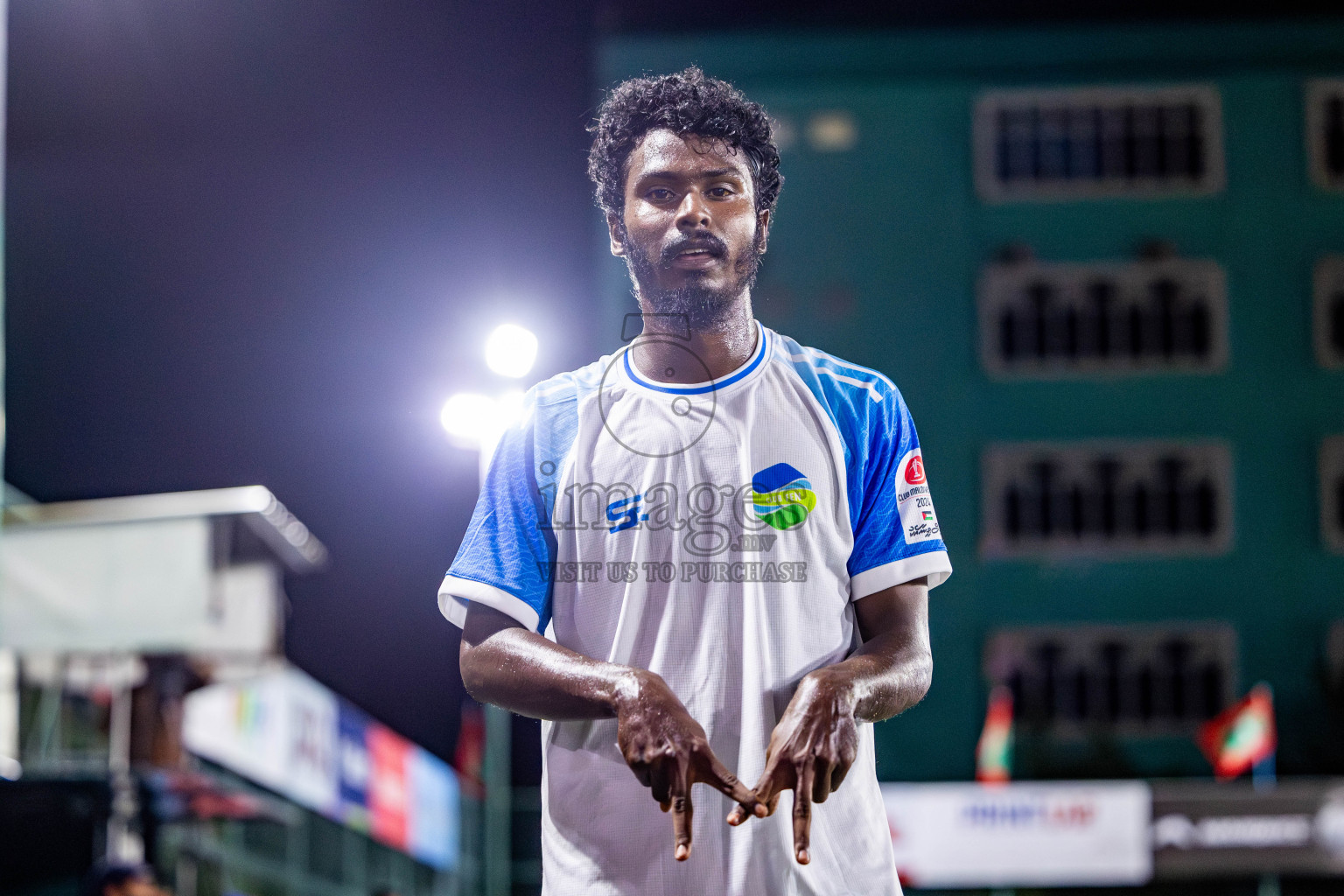 CLUB FEN vs TEAM ALLIED in Club Maldives Cup 2024 held in Rehendi Futsal Ground, Hulhumale', Maldives on Tuesday, 1st October 2024. Photos: Nausham Waheed / images.mv