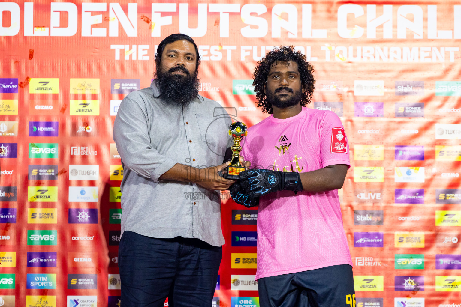 K Maafushi vs K Kaashidhoo in Kaafu Atoll Finals Day 27 of Golden Futsal Challenge 2025 was held on Friday , 31st January 2025, in Hulhumale', Maldives. Photos: Nausham Waheed / images.mv