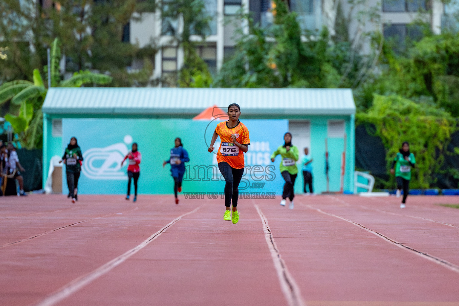 Day 2 of MWSC Interschool Athletics Championships 2024 held in Hulhumale Running Track, Hulhumale, Maldives on Sunday, 10th November 2024. 
Photos by: Hassan Simah / Images.mv