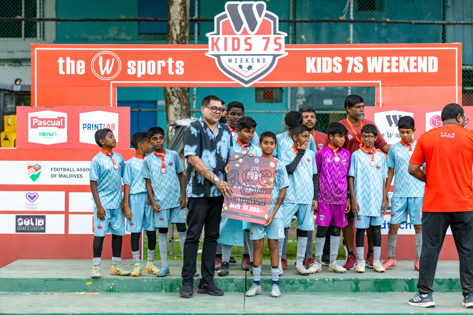 Day 3 of Kids7s Weekend 2025 was held on Sunday, 24th August 2025 in Henveyru Stadium, Male', Maldives. Photos: Mohamed Mahfooz Moosa / images.mv
