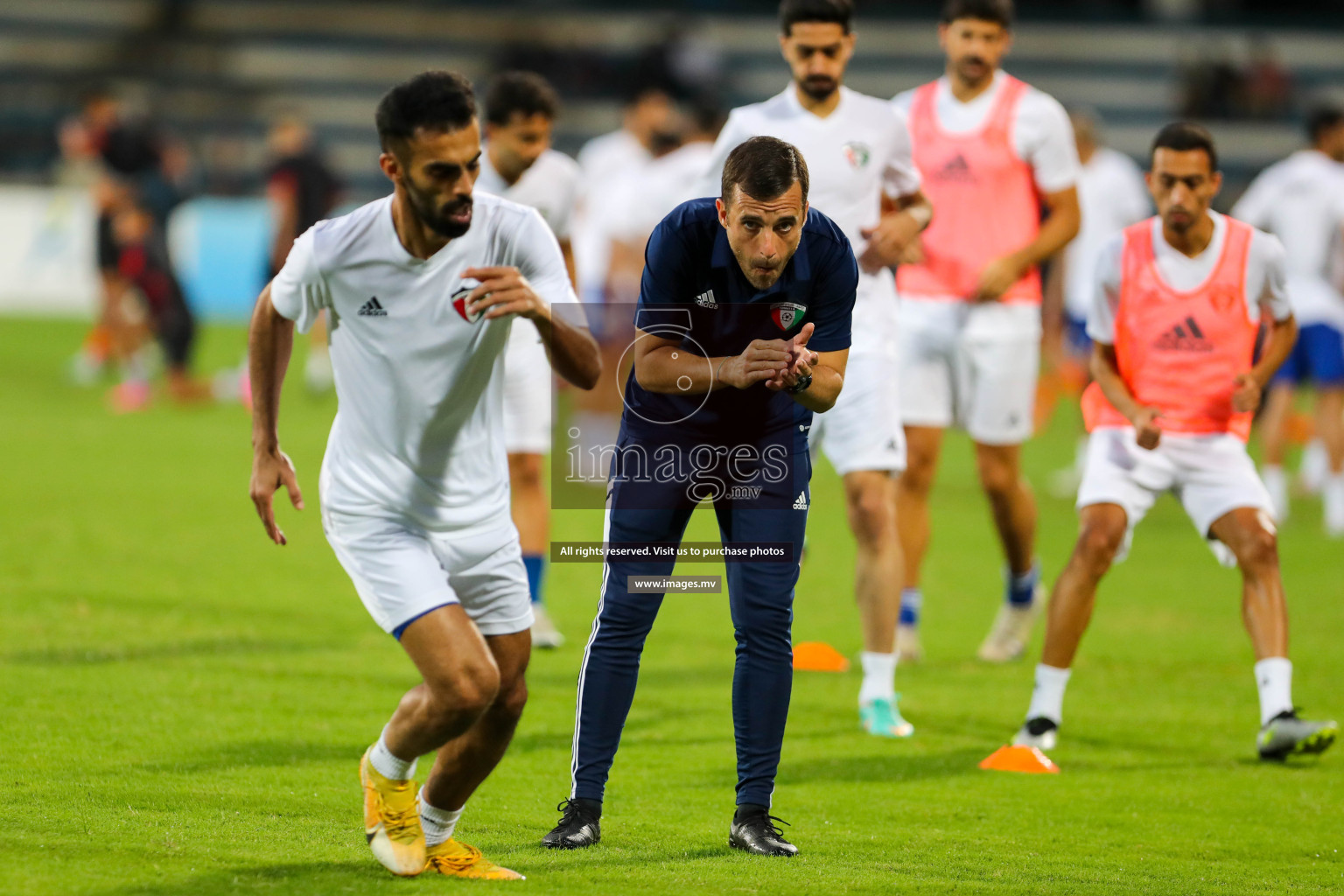 Kuwait vs India in the Final of SAFF Championship 2023 held in Sree Kanteerava Stadium, Bengaluru, India, on Tuesday, 4th July 2023. Photos: Hassan Simah / images.mv