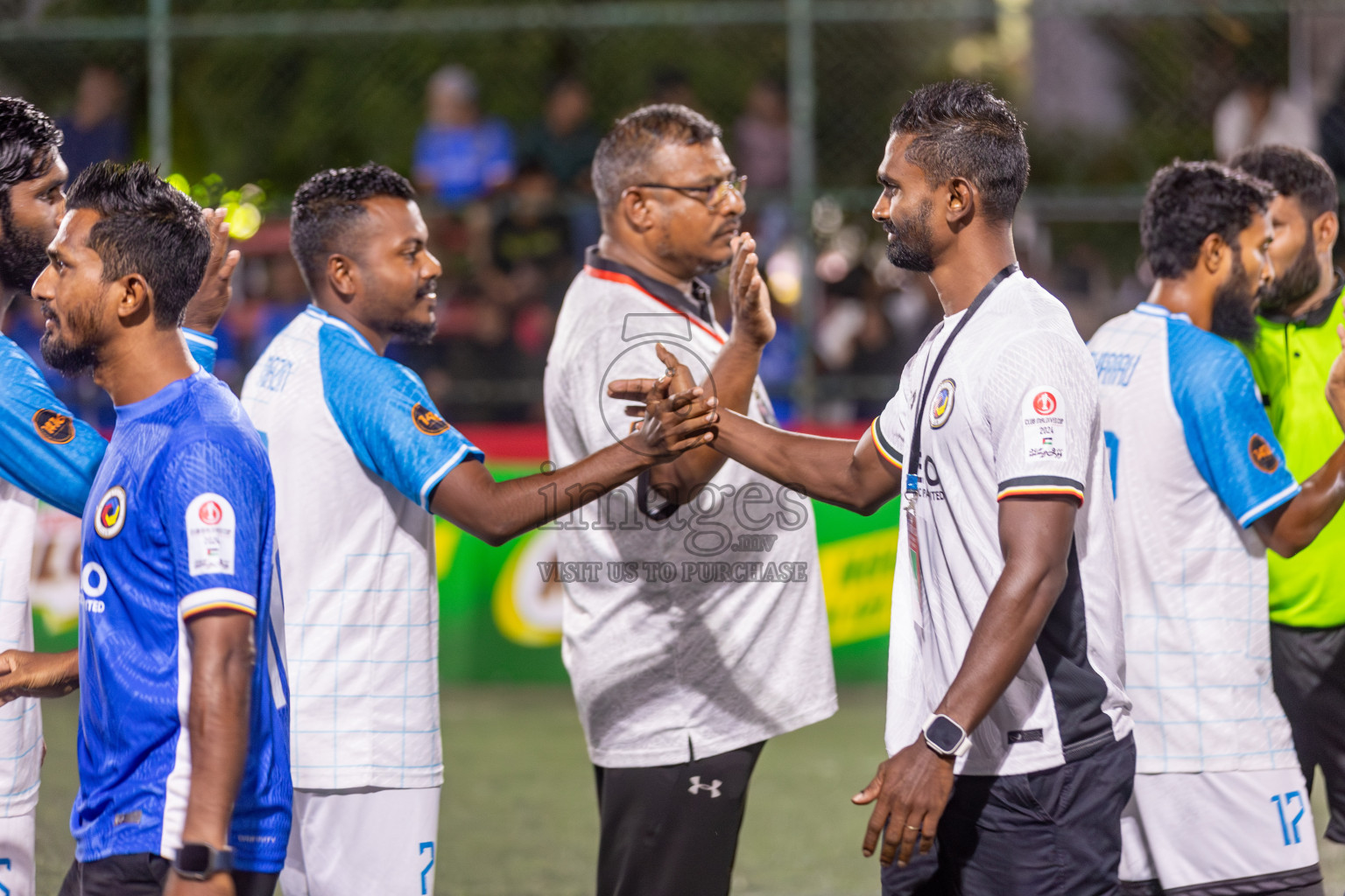 STELCO RC vs Customs RC in Club Maldives Cup 2024 held in Rehendi Futsal Ground, Hulhumale', Maldives on Tuesday, 24th September 2024. 
Photos: Hassan Simah / images.mv