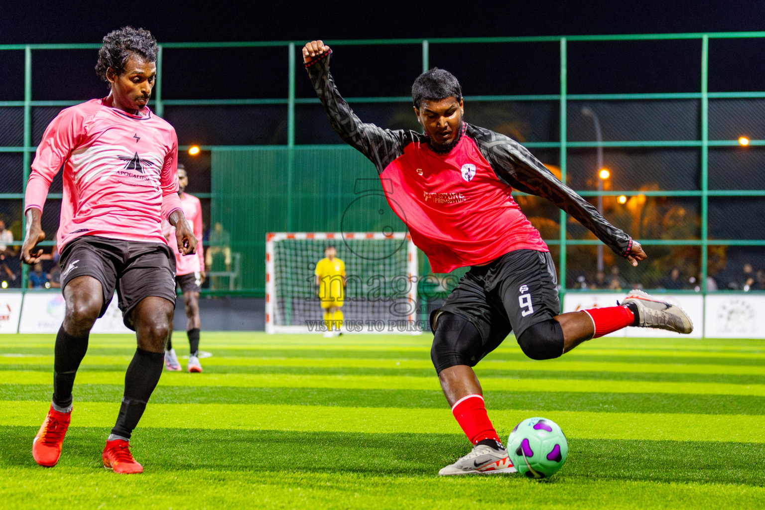 Apocalipse SC vs Young Stars in Day 2 of BG Futsal Challenge 2024 was held on Wednesday, 13th March 2024, in Male', Maldives Photos: Nausham Waheed / images.mv