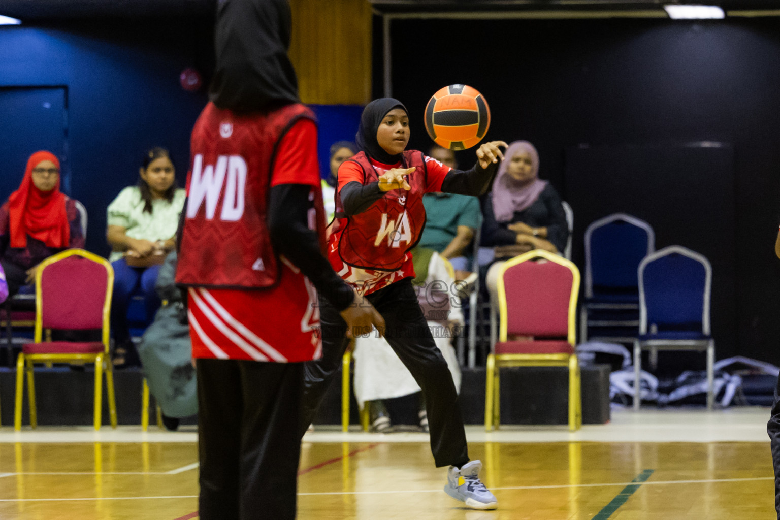 Day 14 of 25th Inter-School Netball Tournament was held in Social Center at Male', Maldives on Sunday, 25th August 2024. Photos: Hasni / images.mv