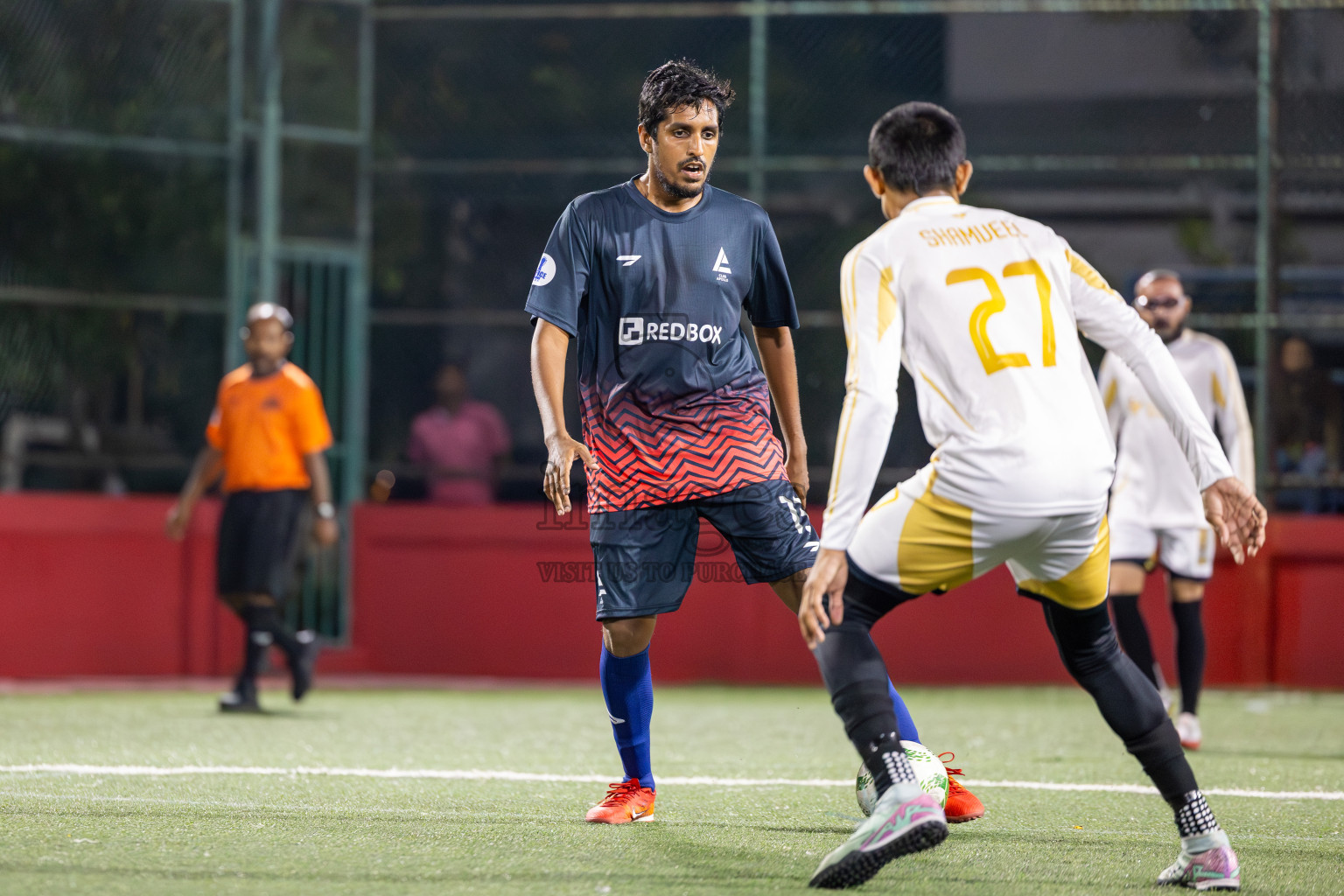 Club Apollo vs Club Hajj in Day 6 of Office League 2025 was held on Monday, 21st April 2025 in Hulhumale', Maldives. Photos: Ismail Thoriq / images.mv
