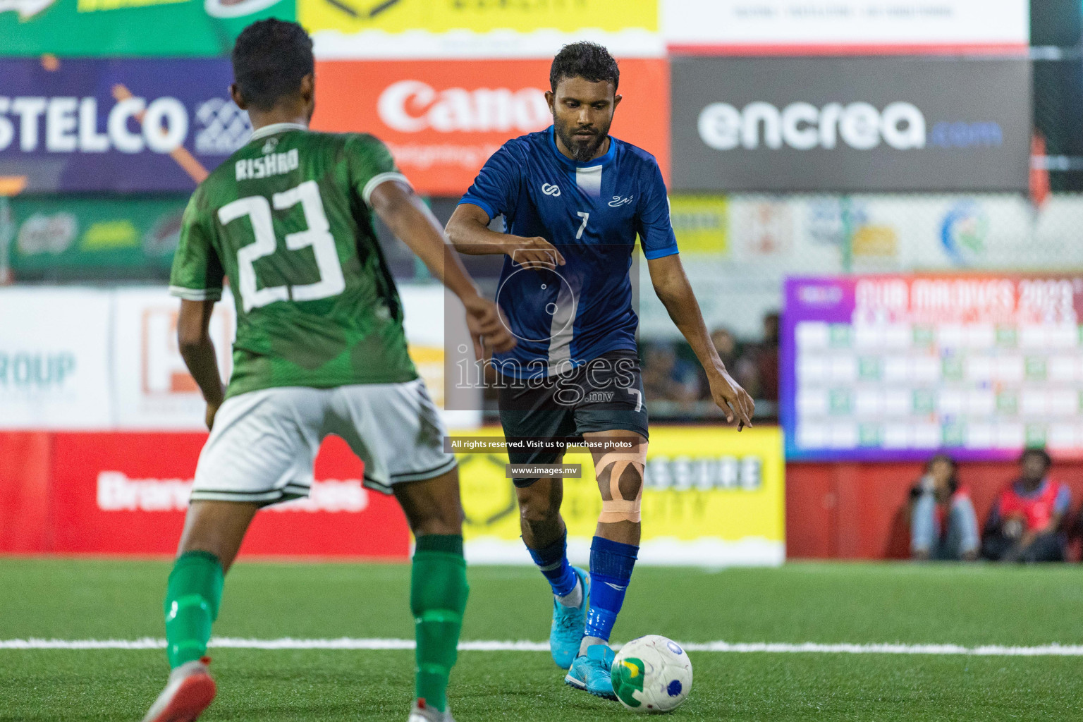 POSC vs Team Khaarijee in Quarter Finals of Club Maldives Cup Classic 2023 held in Hulhumale, Maldives, on Friday, 11th August 2023 Photos: Ismail Thoriq, Nausham Waheed / images.mv