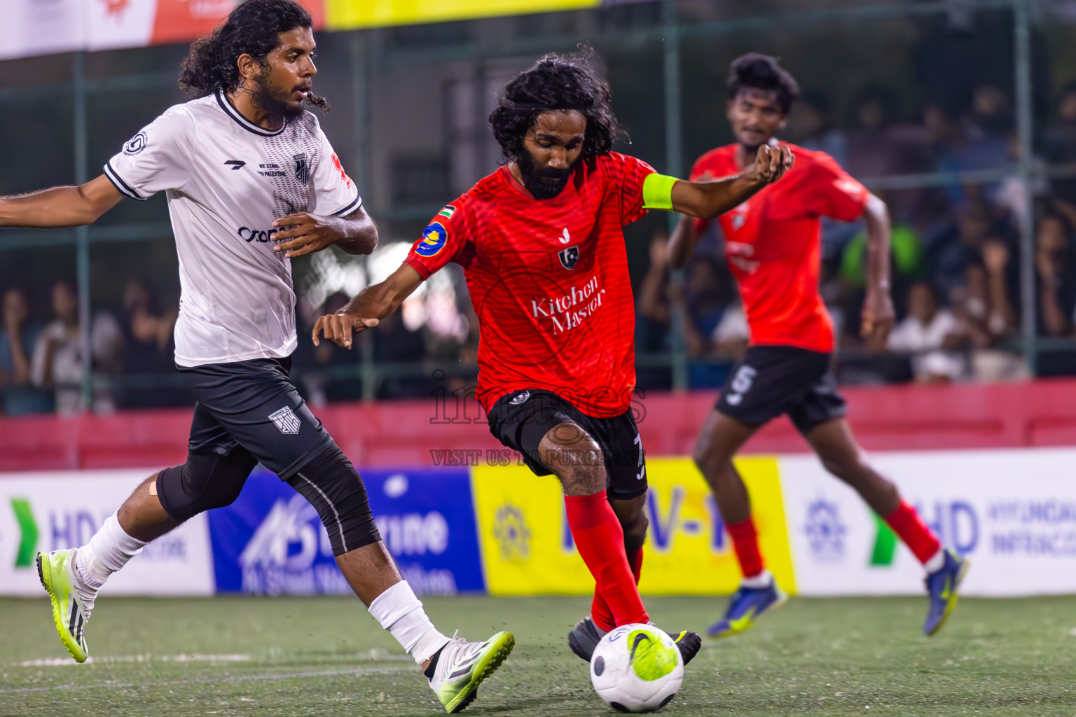 Sh Lhaimagu vs Sh Kanditheemu in Day 16 of Golden Futsal Challenge 2024 was held on Tuesday, 30th January 2024, in Hulhumale', Maldives
Photos: Ismail Thoriq / images.mv