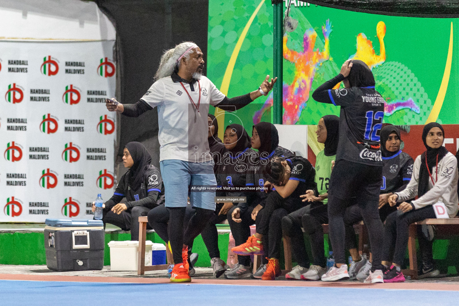 Day 12th of 6th MILO Handball Maldives Championship 2023, held in Handball ground, Male', Maldives on 1st June 2023 Photos: Shuu/ Images.mv