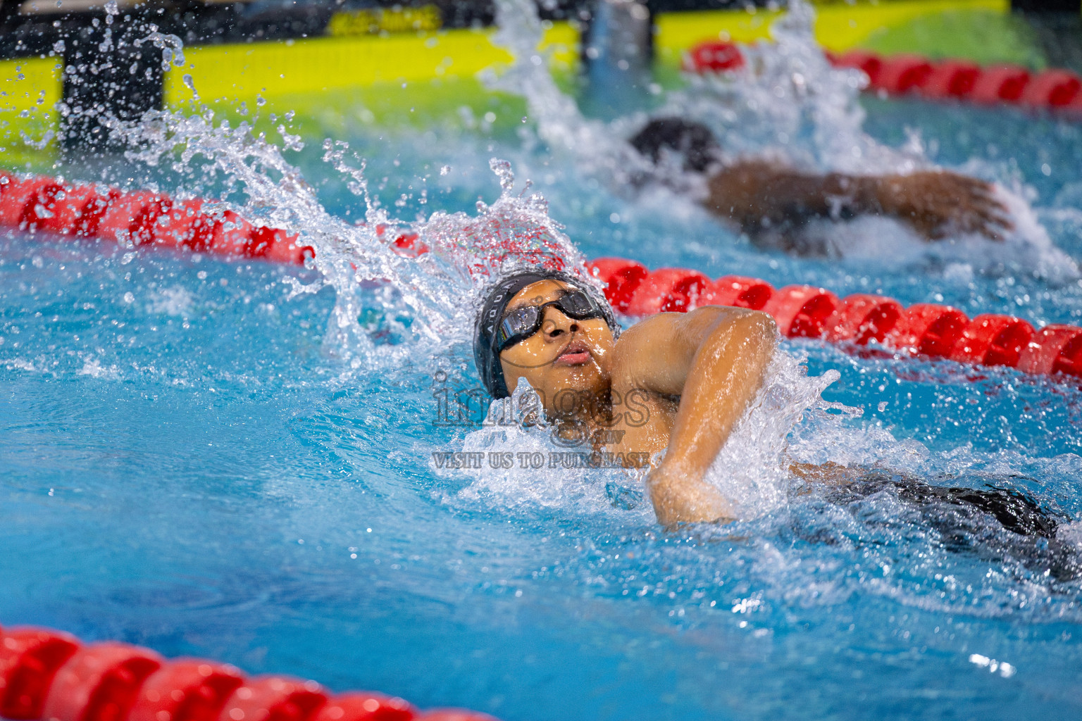 Day 1 of BML 21st Interschool Swimming Competition 2025 was held in Hulhumale' Swimming Pool, Hulhumale', Maldives on Saturday, 11th October 2025. Photos: Ismail Thoriq / images.mv