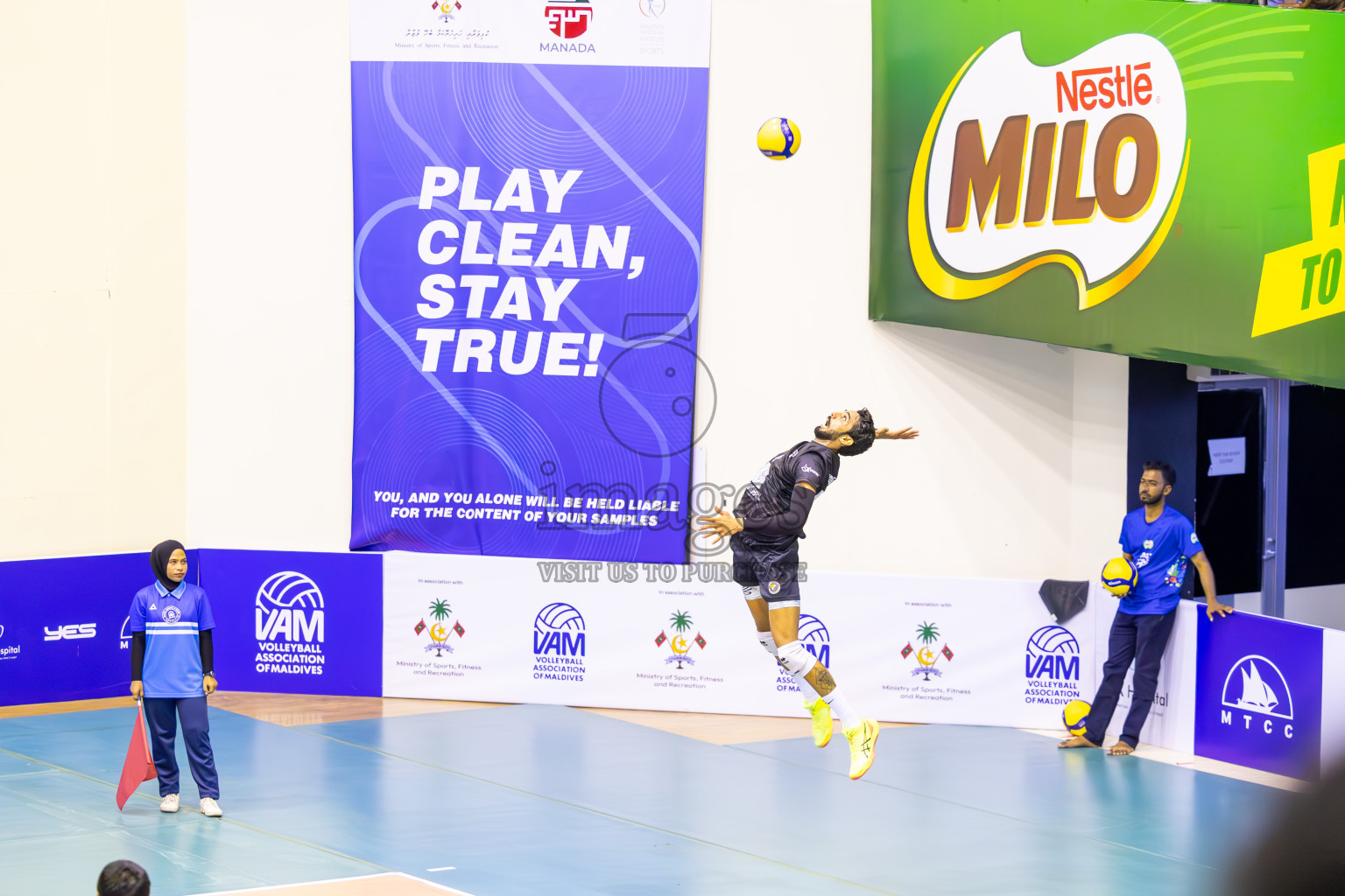 Final of MILO VAM Cup 2024 (Men's Division) was held in Social Center Indoor Hall on Monday, 4th November 2024. 
Photos: Ismail Thoriq / images.mv