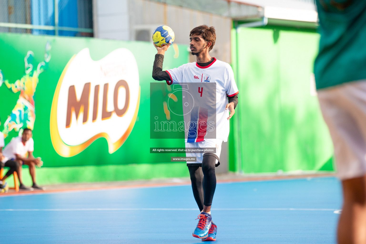 Milo 8th National Handball Tournament Day3, 17th December 2021, at Handball Ground, Male', Maldives. Photos by Shuu Abdul Sattar