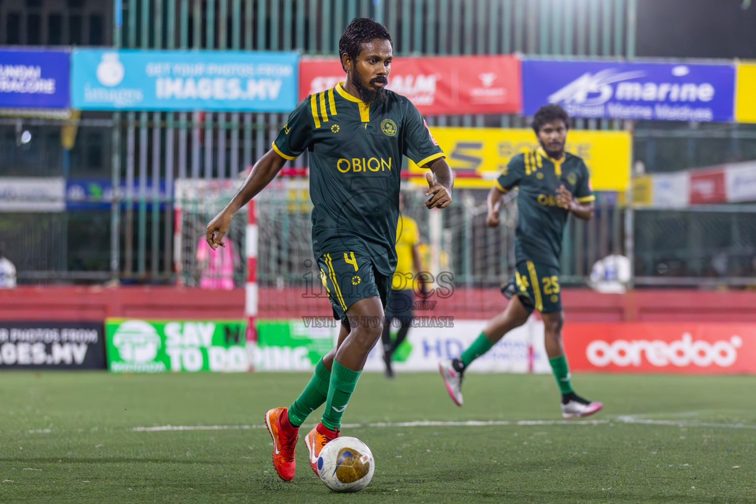 Dhandimagu vs GA Gemanafushi on Day 37 of Golden Futsal Challenge 2024 was held on Thursday, 22nd February 2024, in Hulhumale', Maldives
Photos: Ismail Thoriq / images.mv