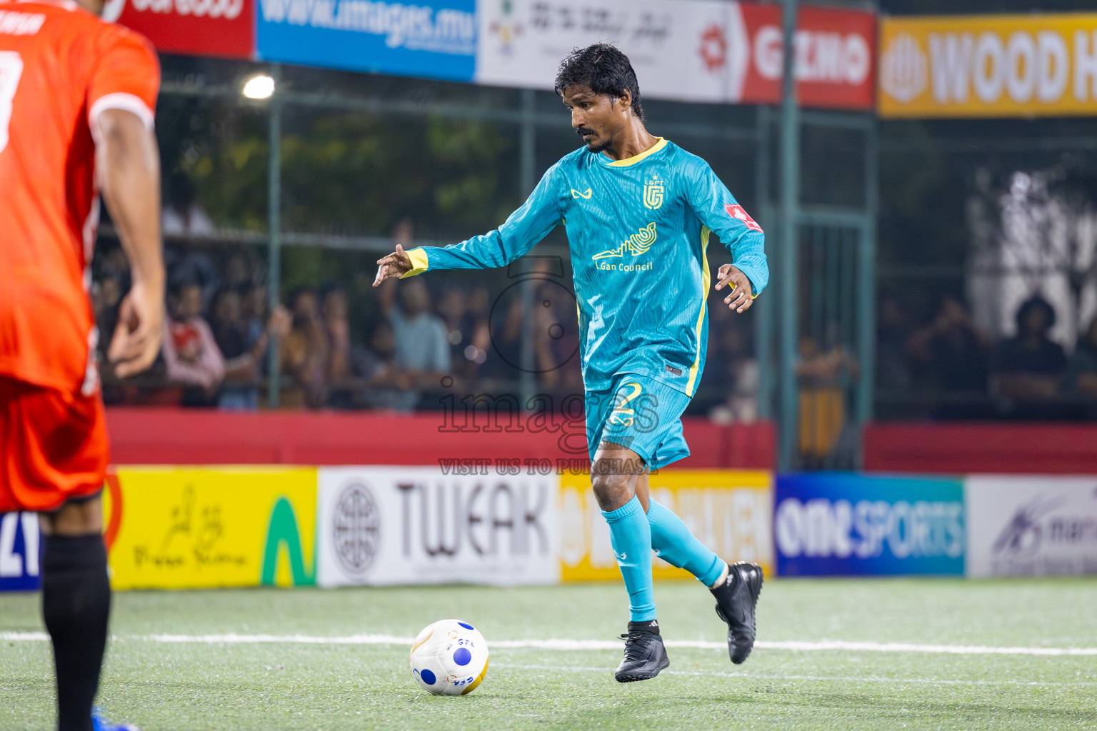 L Maavah VS L Gan in Day 8 of Golden Futsal Challenge 2025 was held on Sunday, 12th January 2025, in Hulhumale', Maldives
Photos: Ismail Thoriq / images.mv