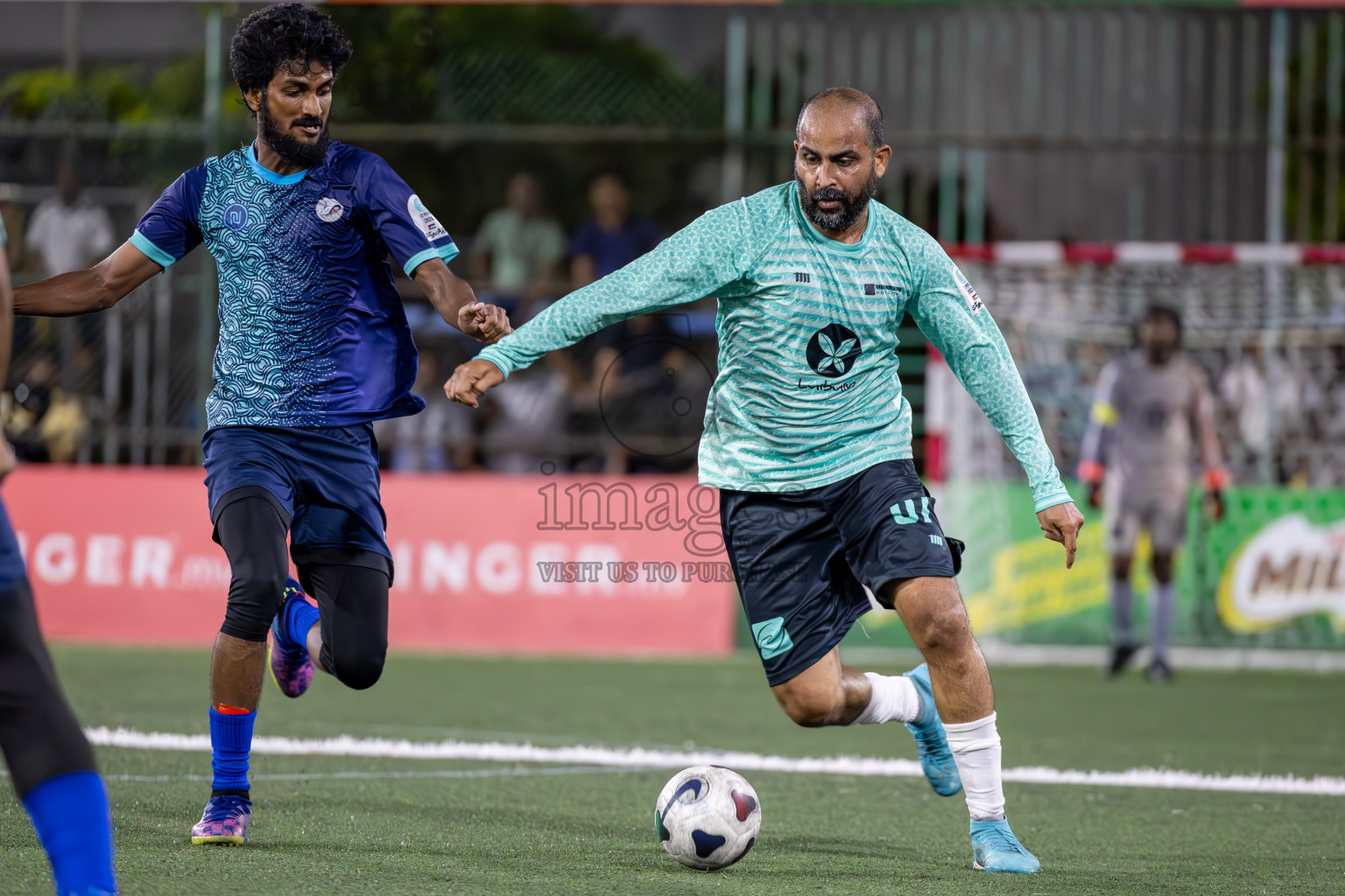 Dharumavantha vs Thauleemee Gulhun in Club Maldives Classic 2024 held in Rehendi Futsal Ground, Hulhumale', Maldives on Saturday, 14th September 2024. Photos: Ismail Thoriq / images.mv