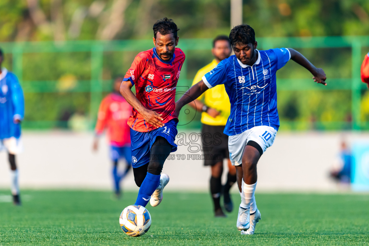 Chester Academy vs Baburu SC from Manadhoo Council Cup 2024 in N Manadhoo Maldives on Tuesday, 20th February 2023. Photos: Nausham Waheed / images.mv