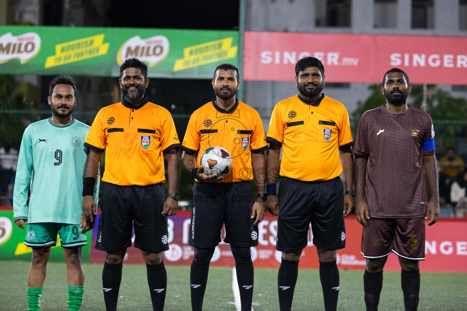 MMA SC vs CLUB CVC in Club Maldives Classic 2024 held in Rehendi Futsal Ground, Hulhumale', Maldives on Wednesday, 11th September 2024. 
Photos: Shuu Abdul Sattar / images.mv