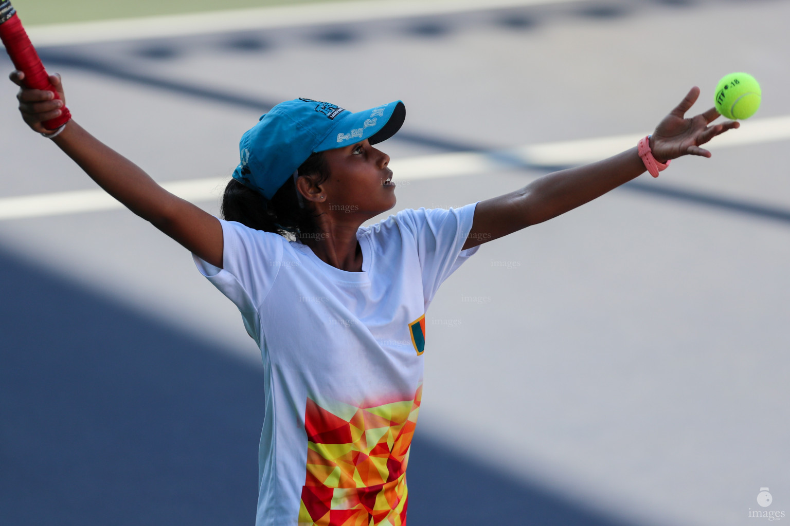 Dhiraagu Maldives Tennis Open 2018 in Male, Maldives, Tuesday October 23, 2018. (Images.mv Photo/Suadh Abdul Sattar)