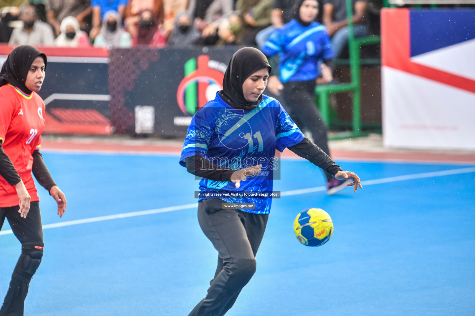 Day 7 of MILO 6th Inter Office Handball Tournament 2022 Photos by Nausham waheed