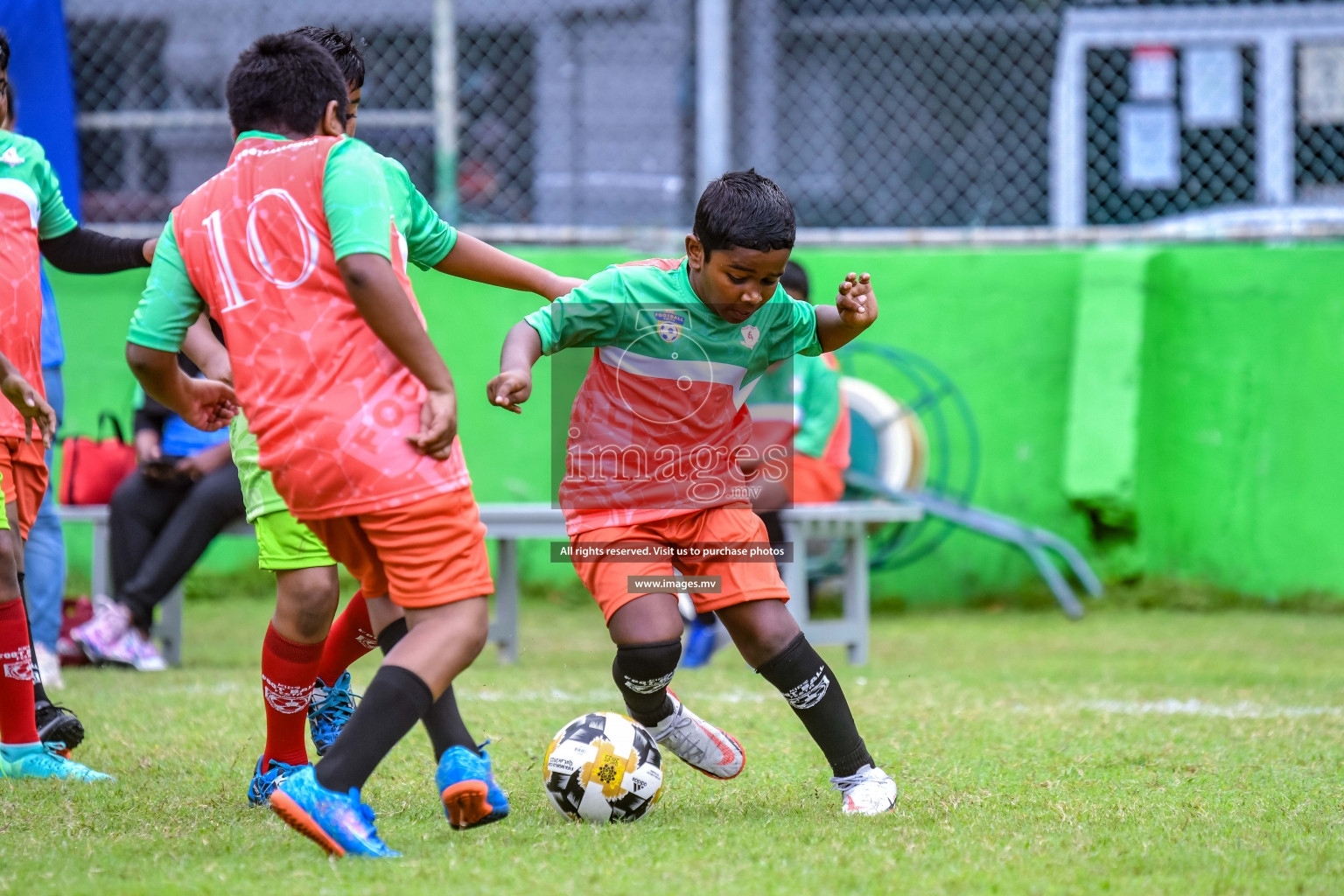 Day 1 of Milo Kids Football Fiesta 2022 was held in Male', Maldives on 19th October 2022. Photos: Nausham Waheed/ images.mv