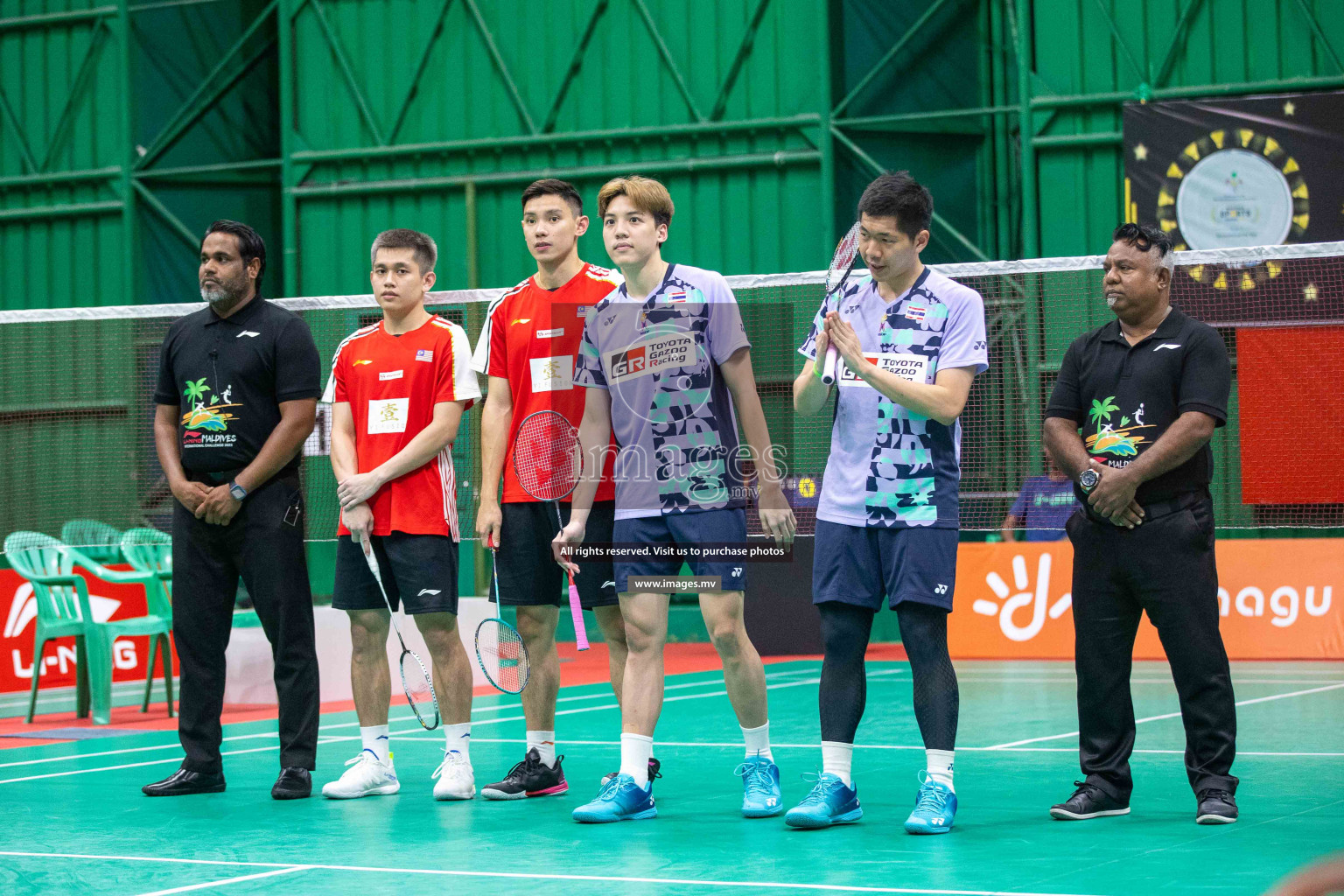 Finals of Li-Ning Maldives International Challenge 2023, was is held in Ekuveni Indoor Court, Male', Maldives on Saturday, 10th June 2023. Photos: Ismail Thoriq / images.mv