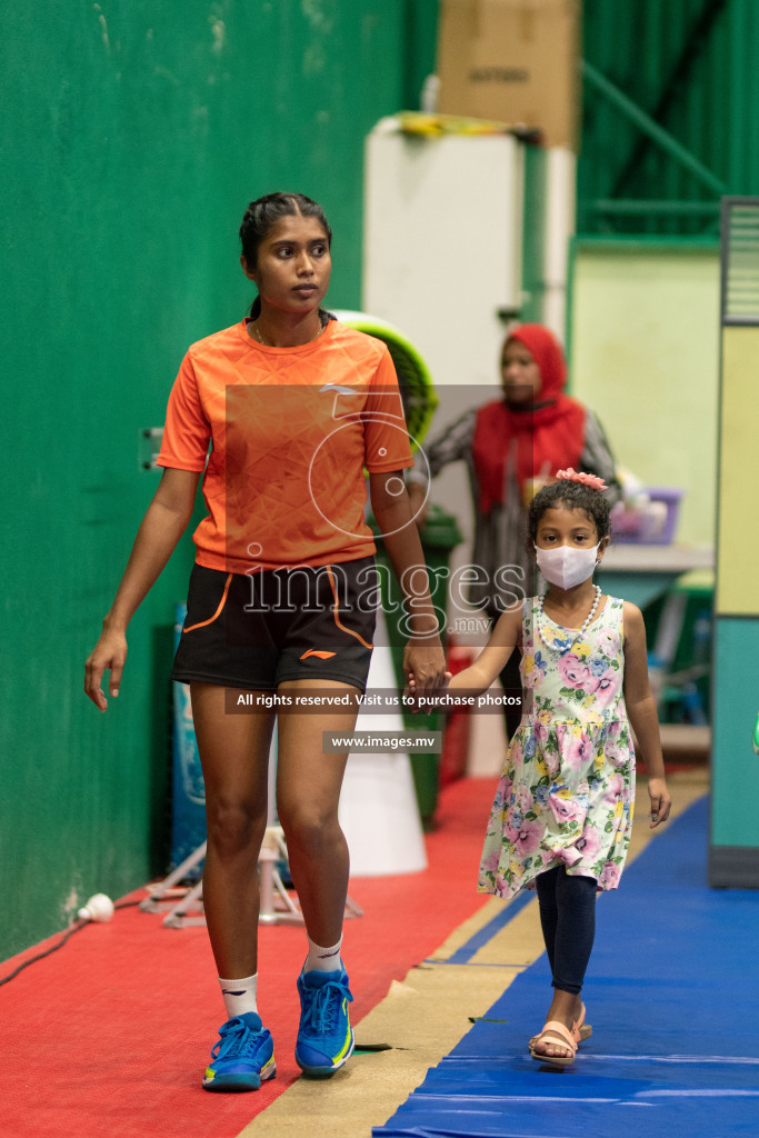 47th National Badminton Tournament 2021 held from 10 to 14 November 2021 in Male' Sports Complex, Maldives