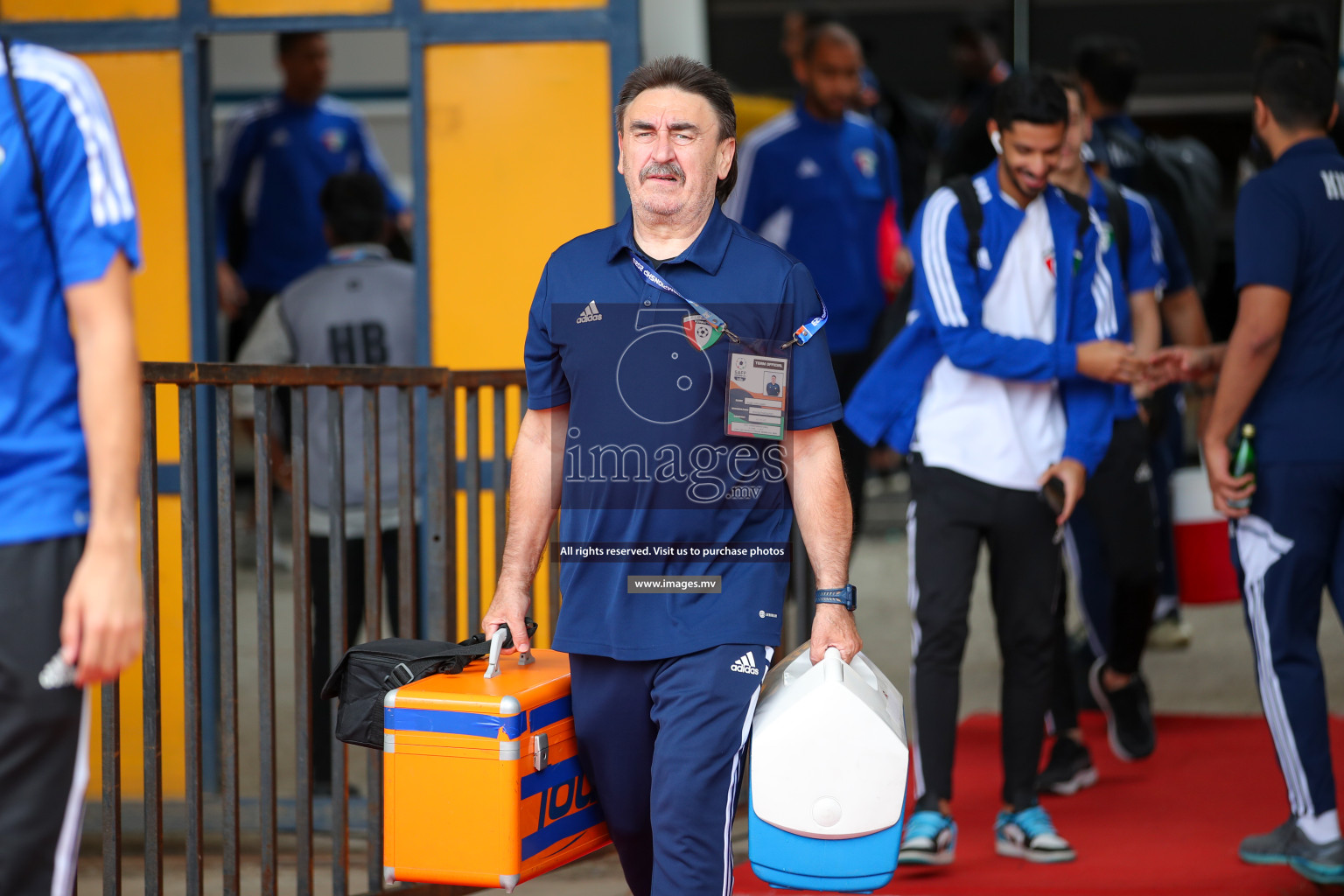 Kuwait vs Bangladesh in the Semi-final of SAFF Championship 2023 held in Sree Kanteerava Stadium, Bengaluru, India, on Saturday, 1st July 2023. Photos: Nausham Waheed, Hassan Simah / images.mv