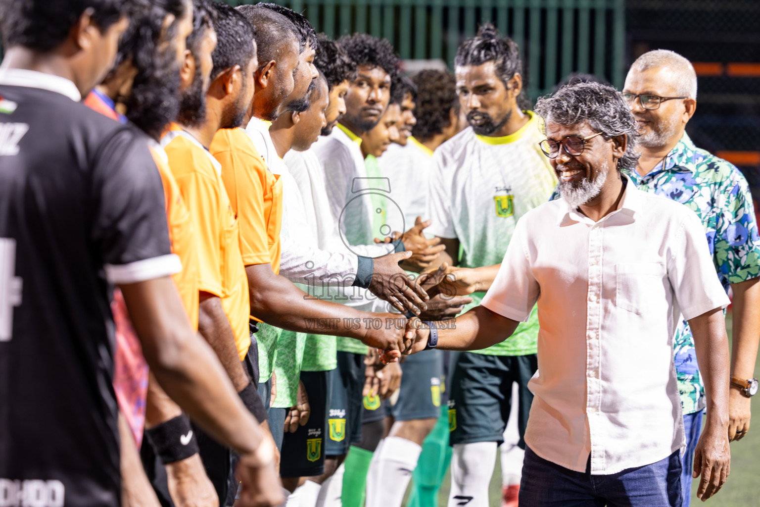 HDh Nellaidhoo vs HDh Vaikaradhoo in Day 9 of Golden Futsal Challenge 2025 was held on Monday, 13th January 2025, in Hulhumale', Maldives
Photos: Ismail Thoriq / images.mv