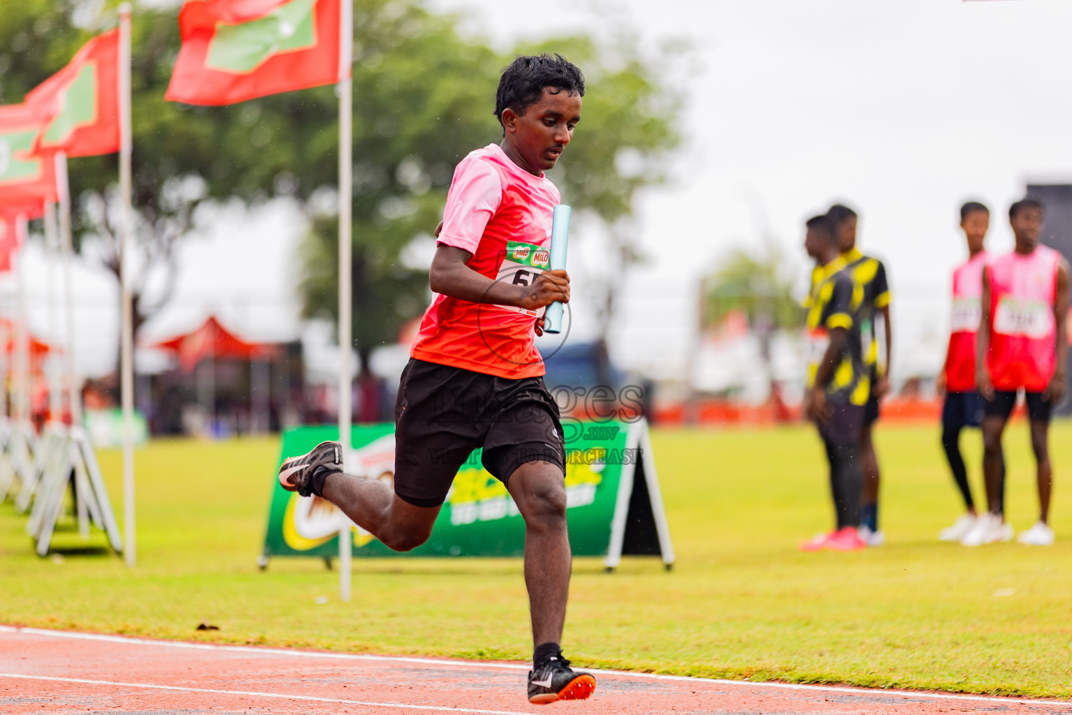 Day 6 of Inter-school Athletics Championship 2025 held in Ekuveni Synthetic Track, Male', Maldives on Sunday, 12th October 2025. Photos by: Areef Adam / Images.mv