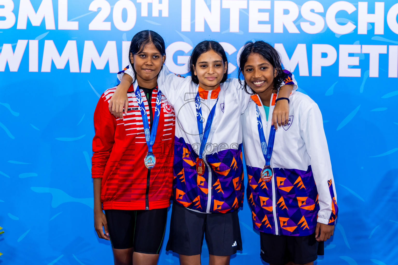 Day 5 of 20th Inter-school Swimming Competition 2024 held in Hulhumale', Maldives on Wednesday, 16th October 2024. Photos: Nausham Waheed / images.mv