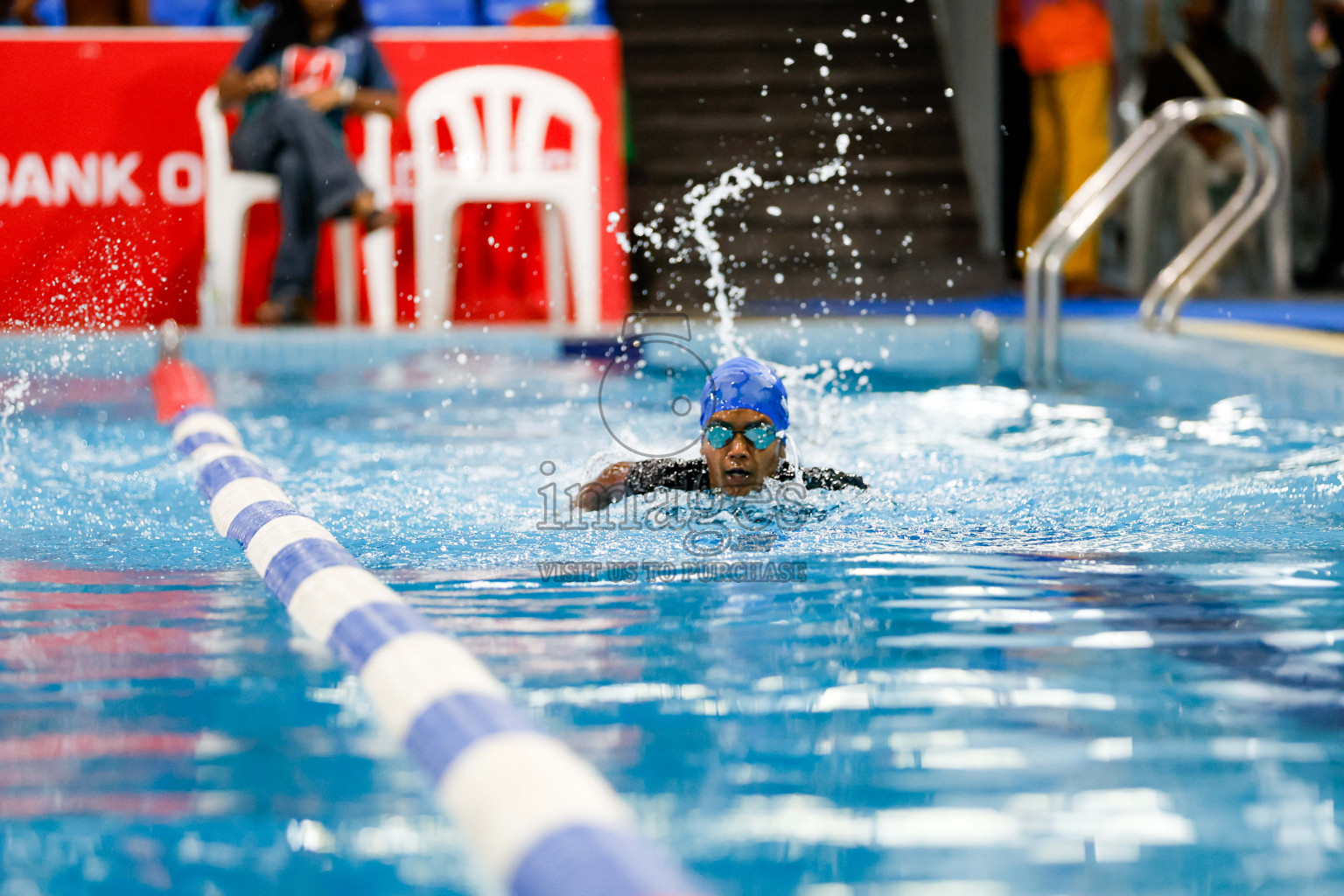 Day 1 of BML 6th National Kids Swimming Kids Festival 2025 held in Hulhumale', Maldives on Monday, 3rd November 2024. Photos: Hassan Simah / images.mv