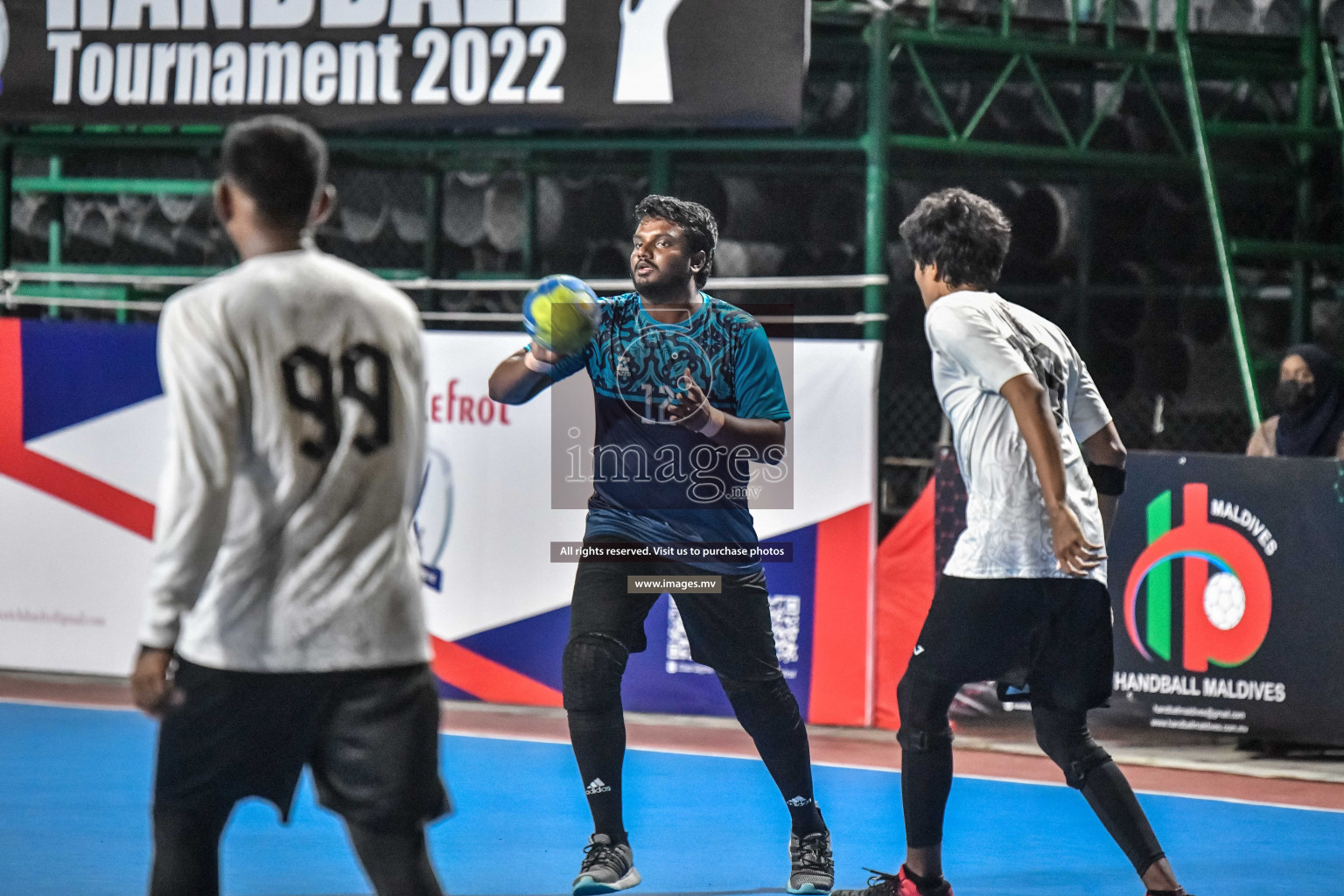 Day 10 of Milo 6th Inter Office Handball Tournament 2022 - Photos by Nausham Waheed