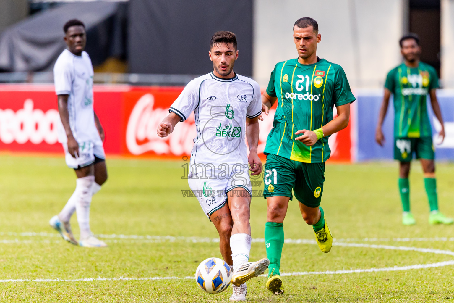 Maziya SC vs Al Arabi SC in AFC Challenge League 2025/26 Preliminary Stage was held at National Stadium in Male', Maldives on Tuesday, 12th August 2025. Photos: Nausham Waheed / images.mv