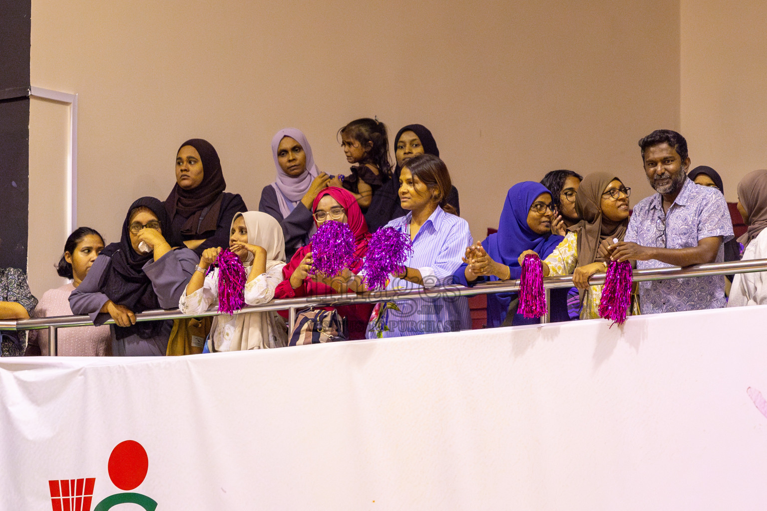 N Sports Academy B vs Fiontti Sports Club U11 Finals of 3rd Netball Junior Championship, held at Social Center on Saturday, 25th January 2025 . Photos: Nausham Waheed / images.mv