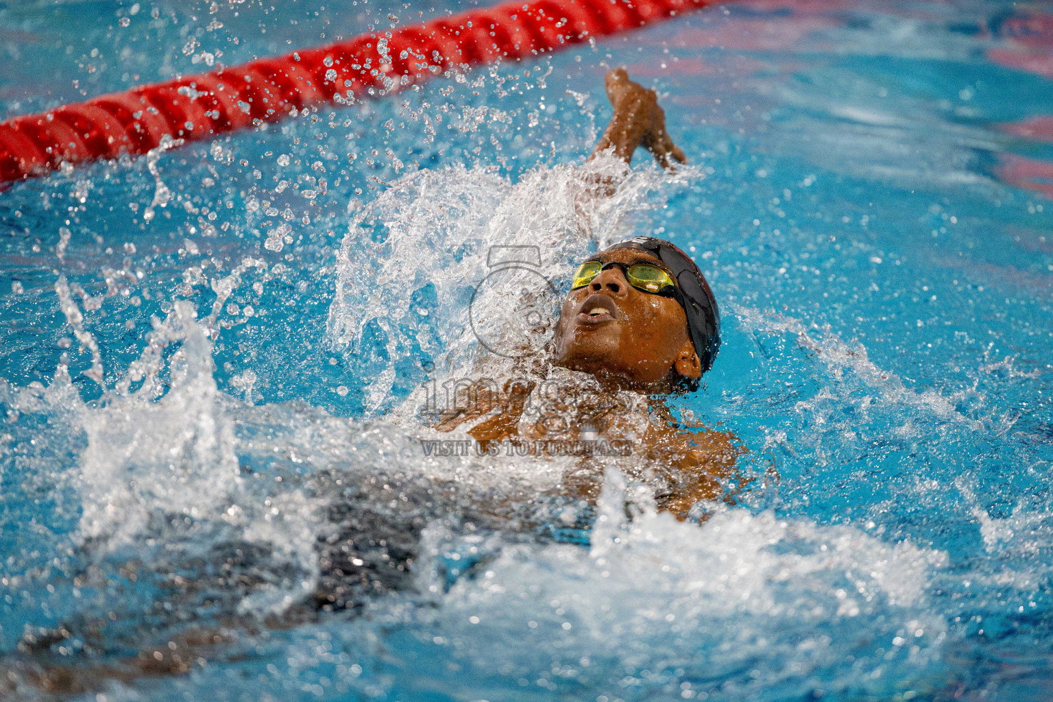 Day 4 of National Swimming Competition 2024 held in Hulhumale', Maldives on Monday, 16th December 2024. 
Photos: Hassan Simah / images.mv