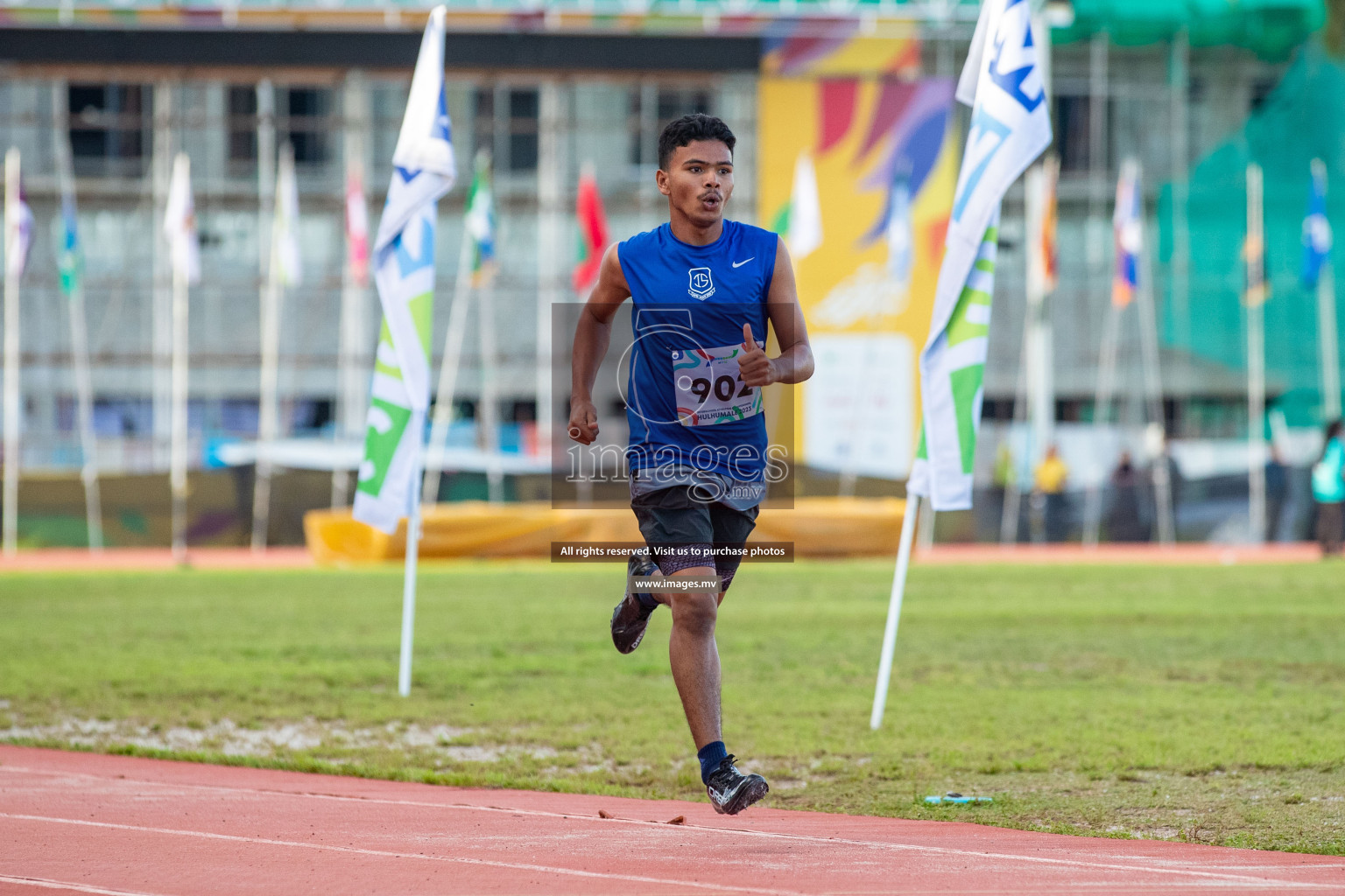 Day two of Inter School Athletics Championship 2023 was held at Hulhumale' Running Track at Hulhumale', Maldives on Sunday, 15th May 2023. Photos: Nausham Waheed / images.mv