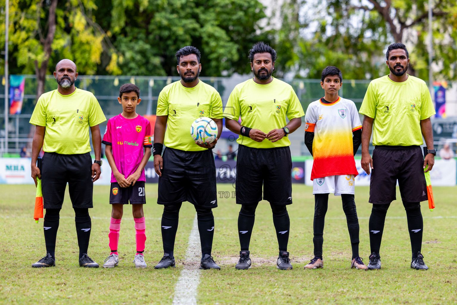 Club Eagles vs United Victory (U12) in Day 11 of Dhivehi Youth League 2024 held at Henveiru Stadium on Tuesday, 17th December 2024. Photos: Nausham Waheed / Images.mv