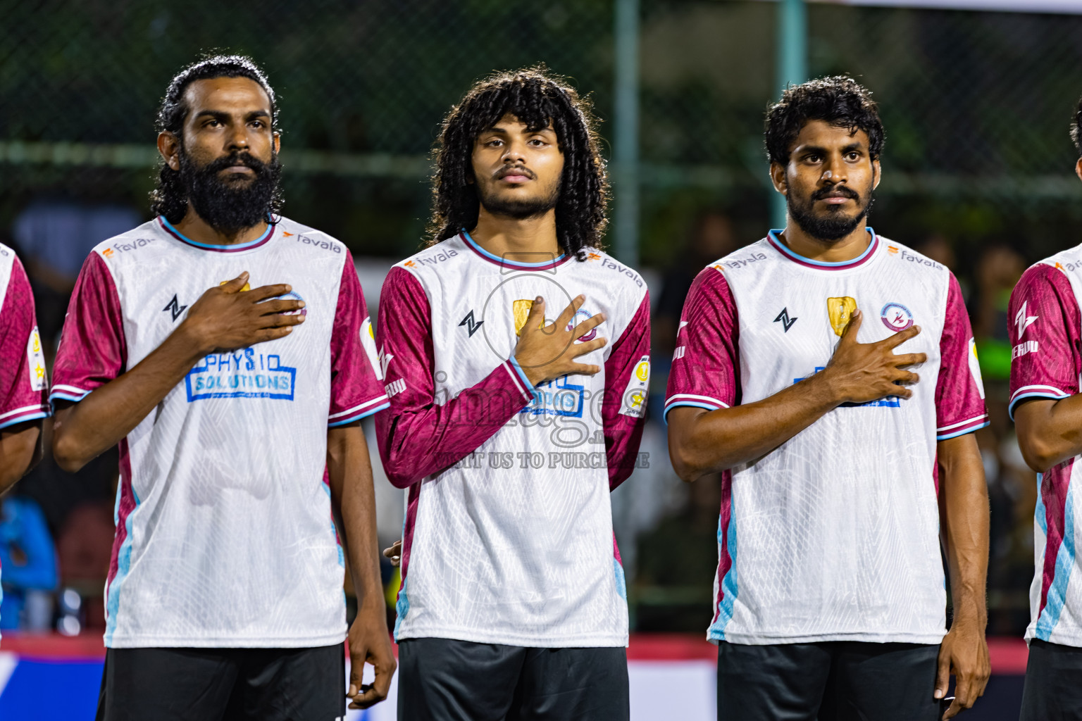Team Naivaadhoo vs Club Combination in Day 1 of Kings Cup of Club Maldives Cup 2025 held in Rehendi Futsal Ground, Hulhumale', Maldives on Saturday, 30th August 2025. Photos: Areef / images.mv
