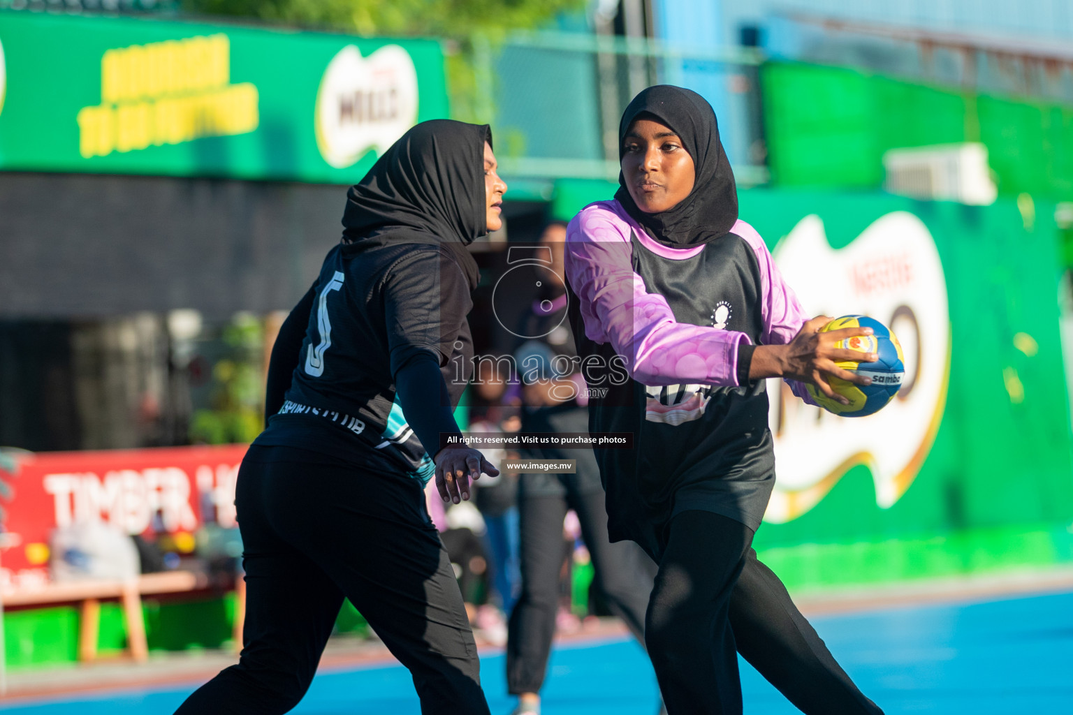 Day 3 of 6th MILO Handball Maldives Championship 2023, held in Handball ground, Male', Maldives on Friday, 22nd May 2023 Photos: Nausham Waheed/ Images.mv