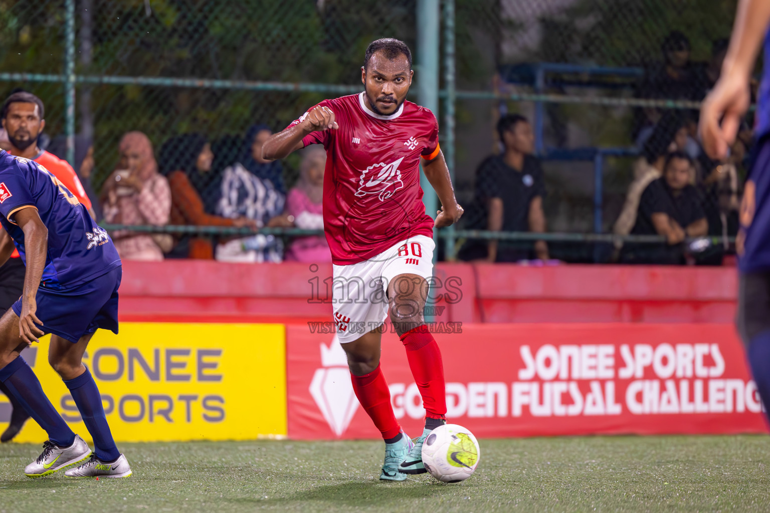 Lh Kurendhoo vs K Kaashidhoo on Day 36 of Golden Futsal Challenge 2024 was held on Wednesday, 21st February 2024, in Hulhumale', Maldives
Photos: Ismail Thoriq, / images.mv