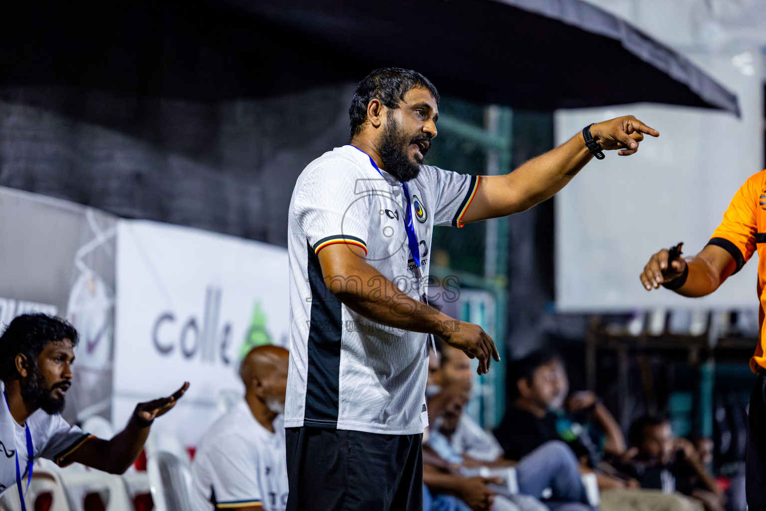 TEAM MACL vs STELCO RC in Quarter Finals of Club Maldives Cup 2024 held in Rehendi Futsal Ground, Hulhumale', Maldives on Wednesday, 9th October 2024. Photos: Nausham Waheed / images.mv