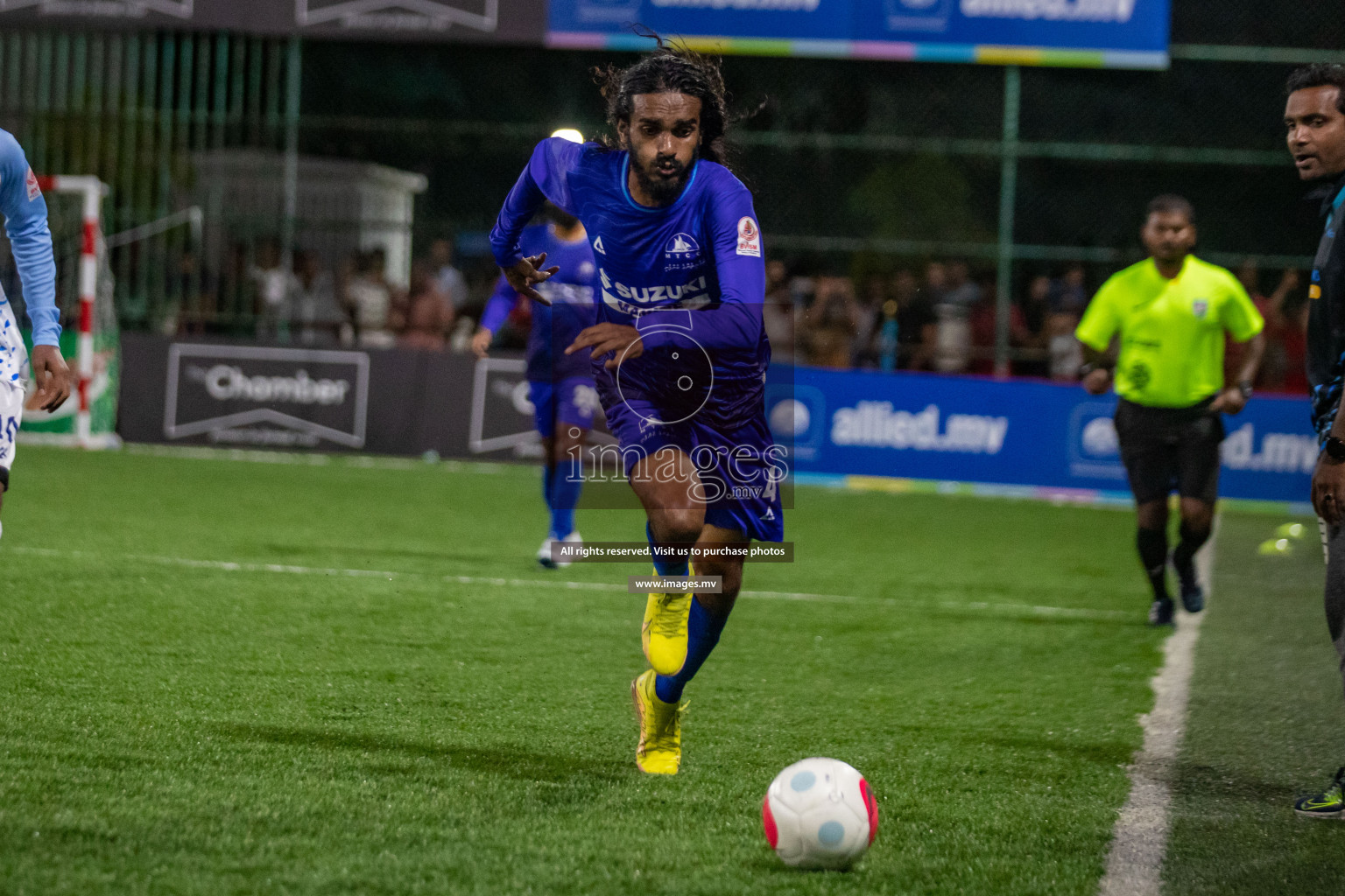 Team MTCC vs MIFCO RC in Club Maldives Cup 2022 was held in Hulhumale', Maldives on Thursday, 13th October 2022. Photos: Hassan Simah/ images.mv