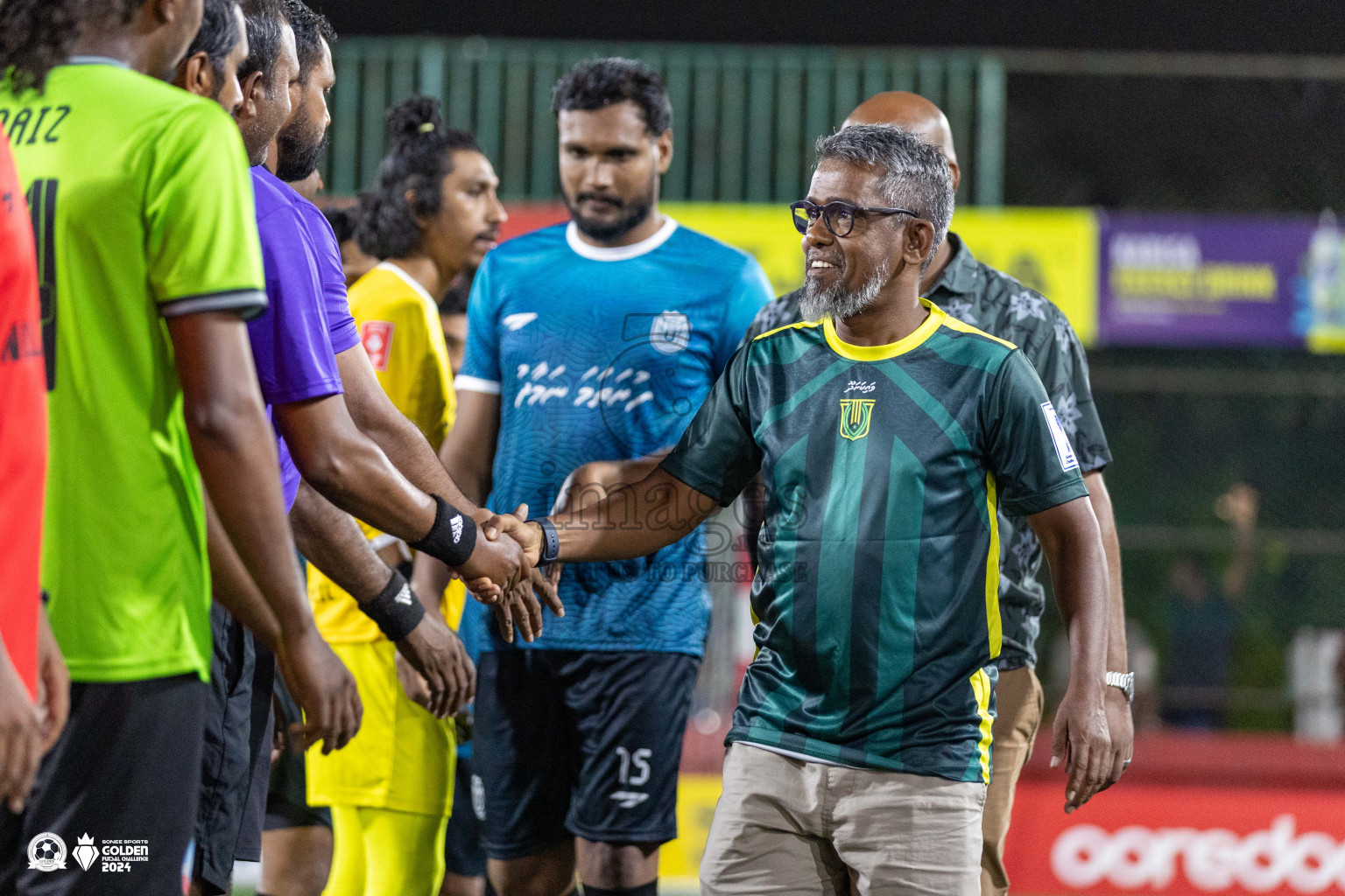 HDh Nellaidhoo vs HDh Nolhivaram in Golden Futsal Challenge 2024 was held on Tuesday, 16th January 2024, in Hulhumale', Maldives Photos: Ismail Thoriq / images.mv