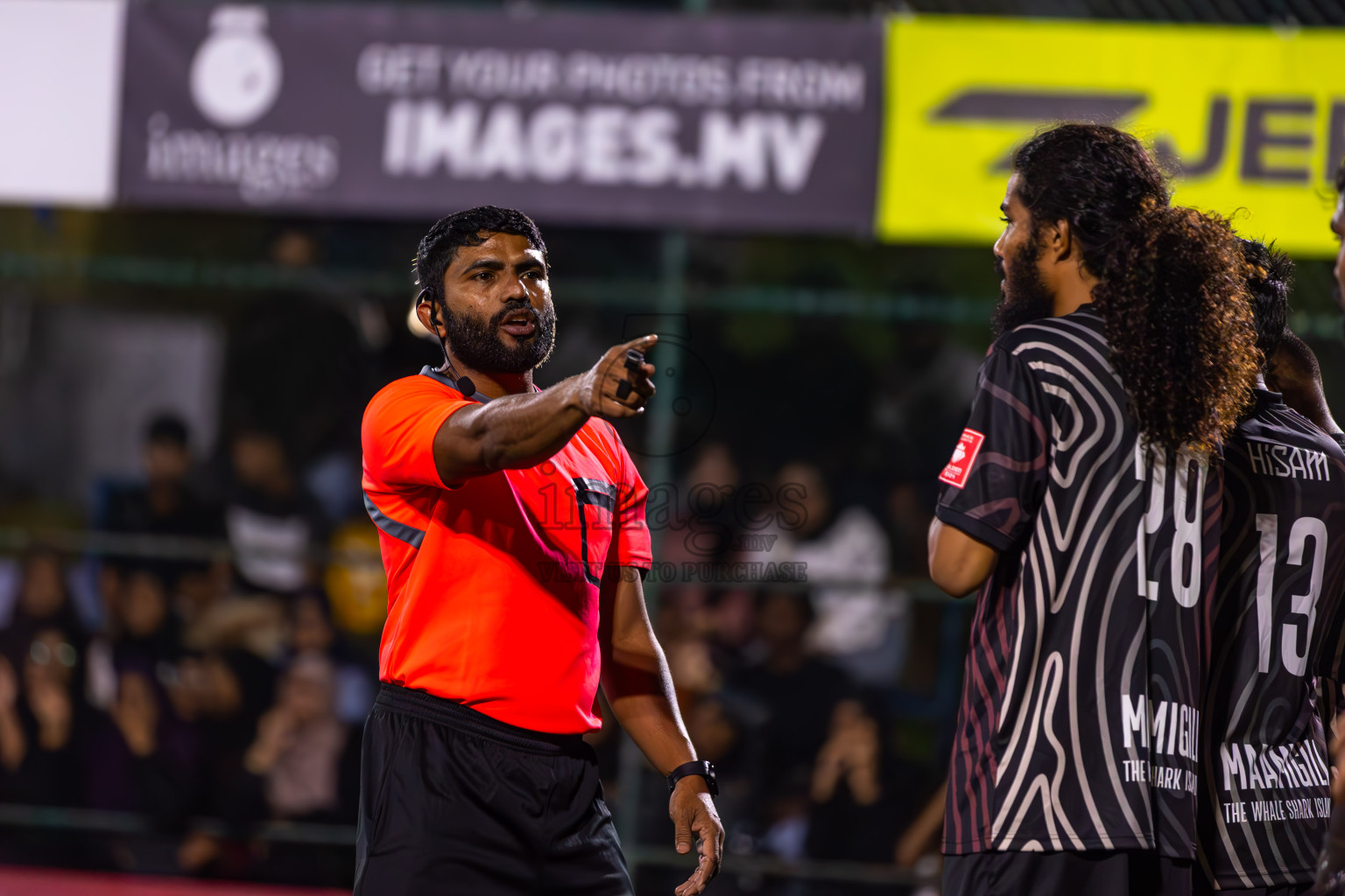 ADh Maamigili vs ADh Fenfushi in Day 12 of Golden Futsal Challenge 2024 was held on Friday, 26th January 2024, in Hulhumale', Maldives
Photos: Ismail Thoriq / images.mv