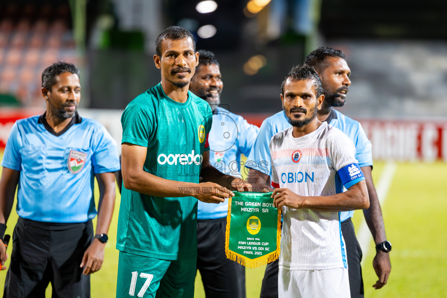 Odi Sports Club vs Maziya SR in the Final of FAM League Cup 2025 held at National Football Stadium, Male', Maldives on Wednesday, 28th May 2025.
Photos By: Ismail Thoriq / images.mv