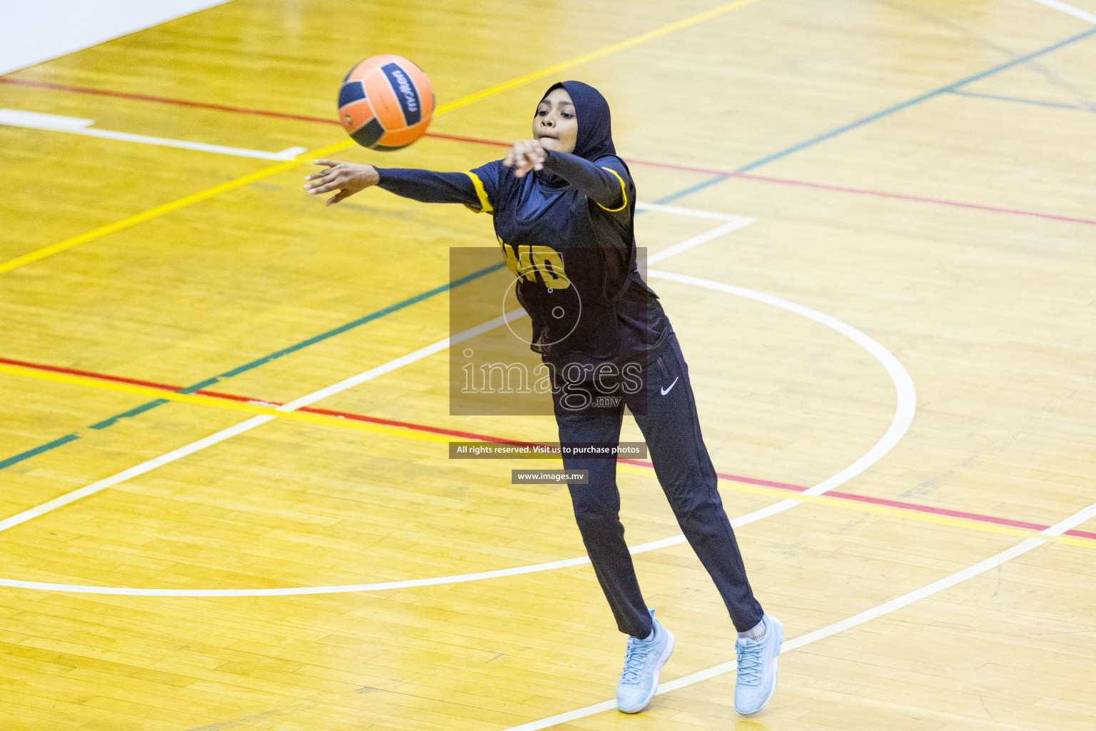 Day4 of 24th Interschool Netball Tournament 2023 was held in Social Center, Male', Maldives on 30th October 2023. Photos: Nausham Waheed / images.mv