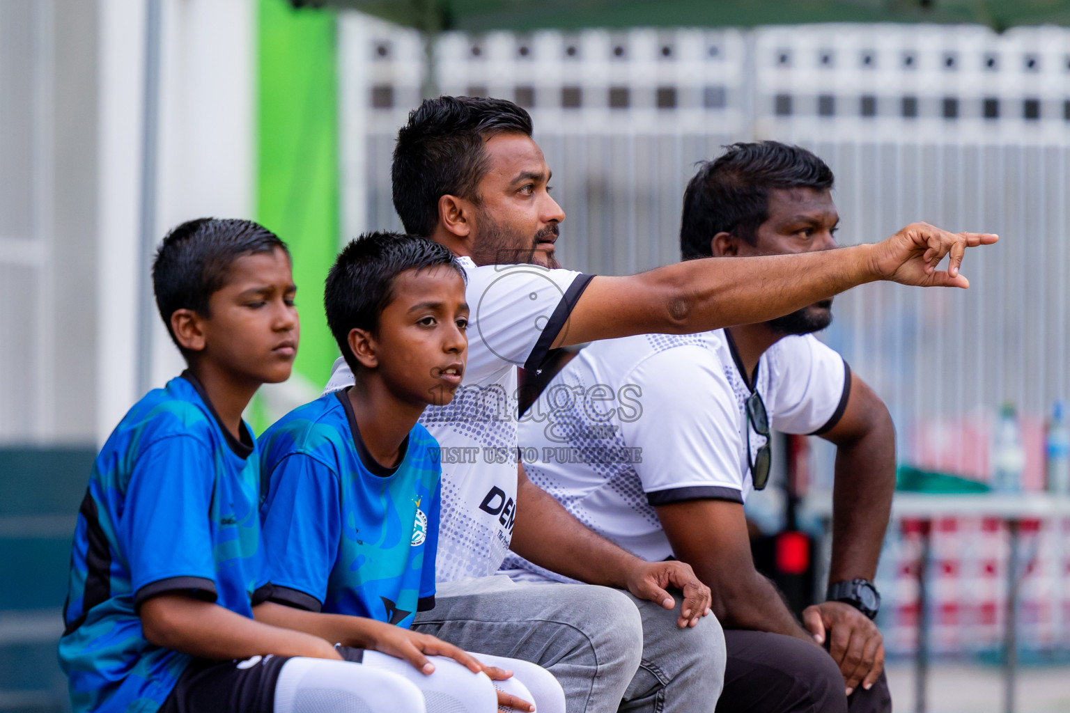 Day 1 of MILO Academy Championship 2025 (U-12) was held at Henveiru Stadium in Male', Maldives on Thursday, 1st May 2025. Photos: Nausham Waheed / images.mv
