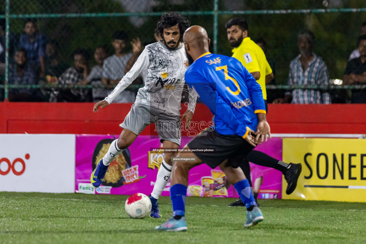 GDh. Madaveli vs GDh. Gadhdhoo in Day 17 of Golden Futsal Challenge 2023 on 21 February 2023 in Hulhumale, Male, Maldives