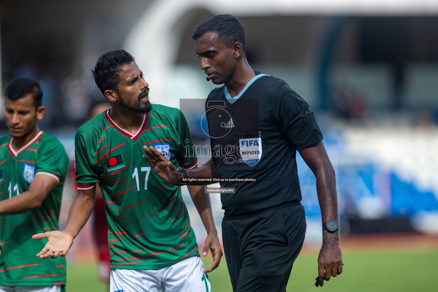 Lebanon vs Bangladesh in SAFF Championship 2023 held in Sree Kanteerava Stadium, Bengaluru, India, on Wednesday, 22nd June 2023. Photos: Nausham Waheed / images.mv