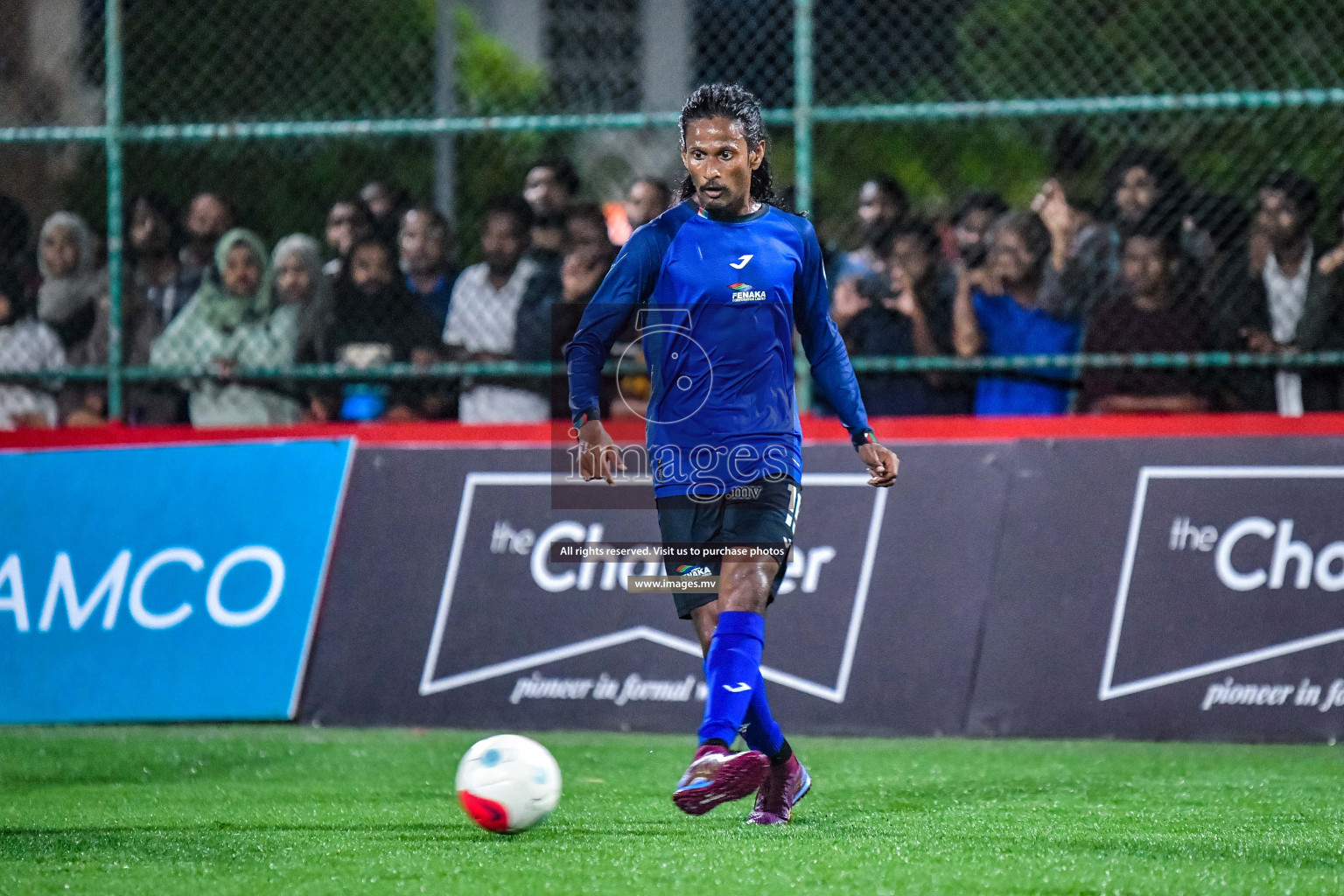 Team Fenaka vs Team Civil Court in Club Maldives Cup 2022 was held in Hulhumale', Maldives on Friday, 14th October 2022. Photos: Nausham Waheed / images.mv